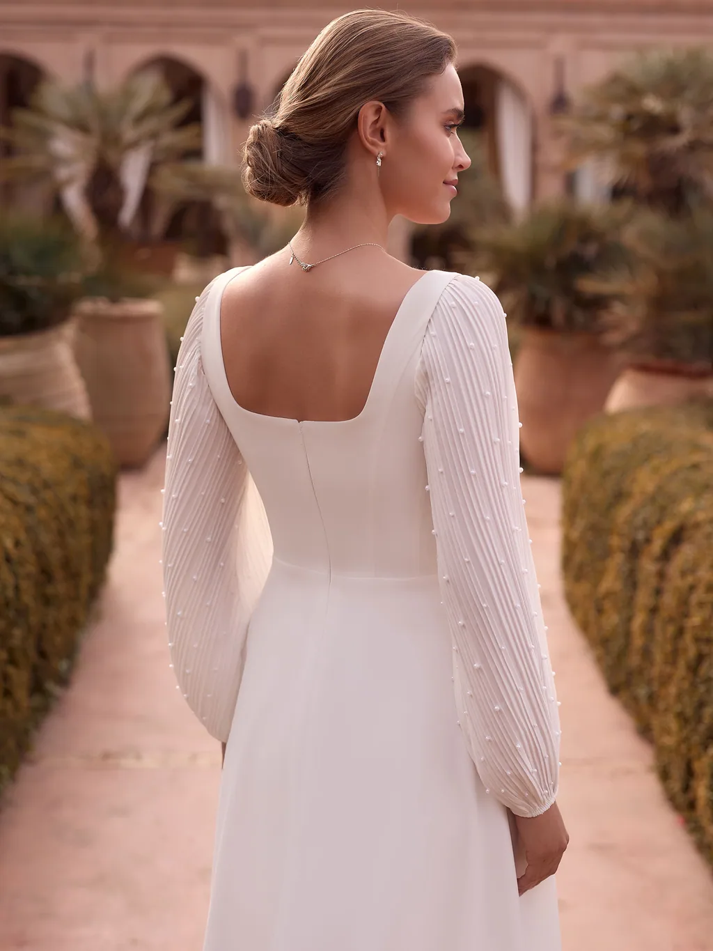Bianco Evento Sleeves R004 Accessoire für Brautlooks, Ansicht 2