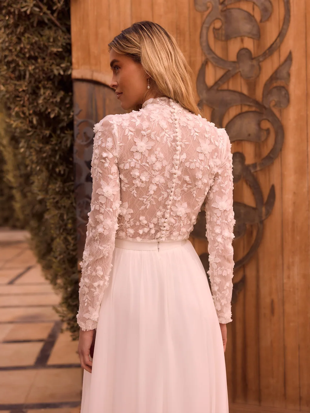 Bianco Evento Boleros 2027 E515 Accessoire für Brautlooks, Ansicht 2
