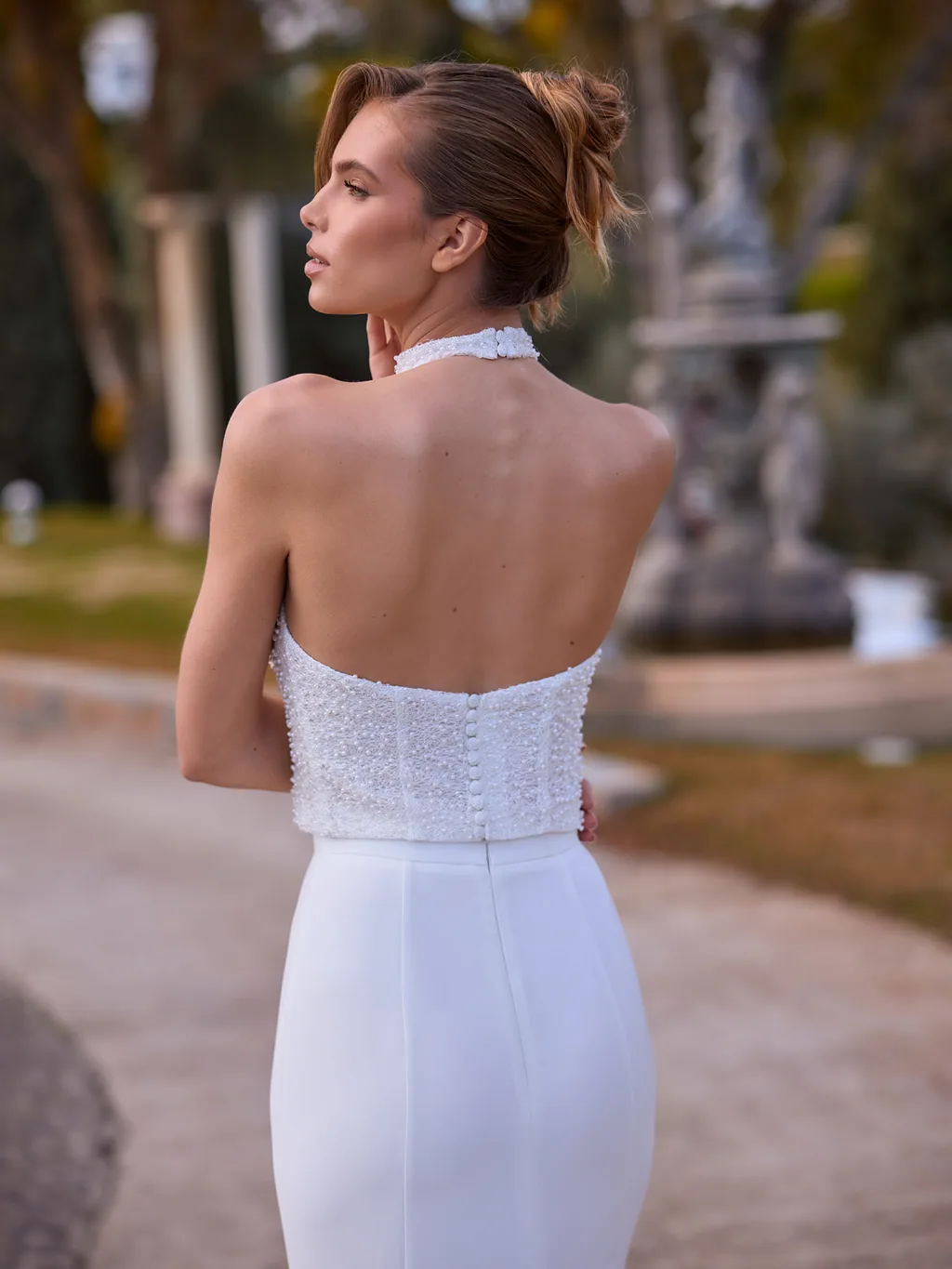 Bianco Evento Boleros 2027 E525 Accessoire für Brautlooks, Ansicht 2