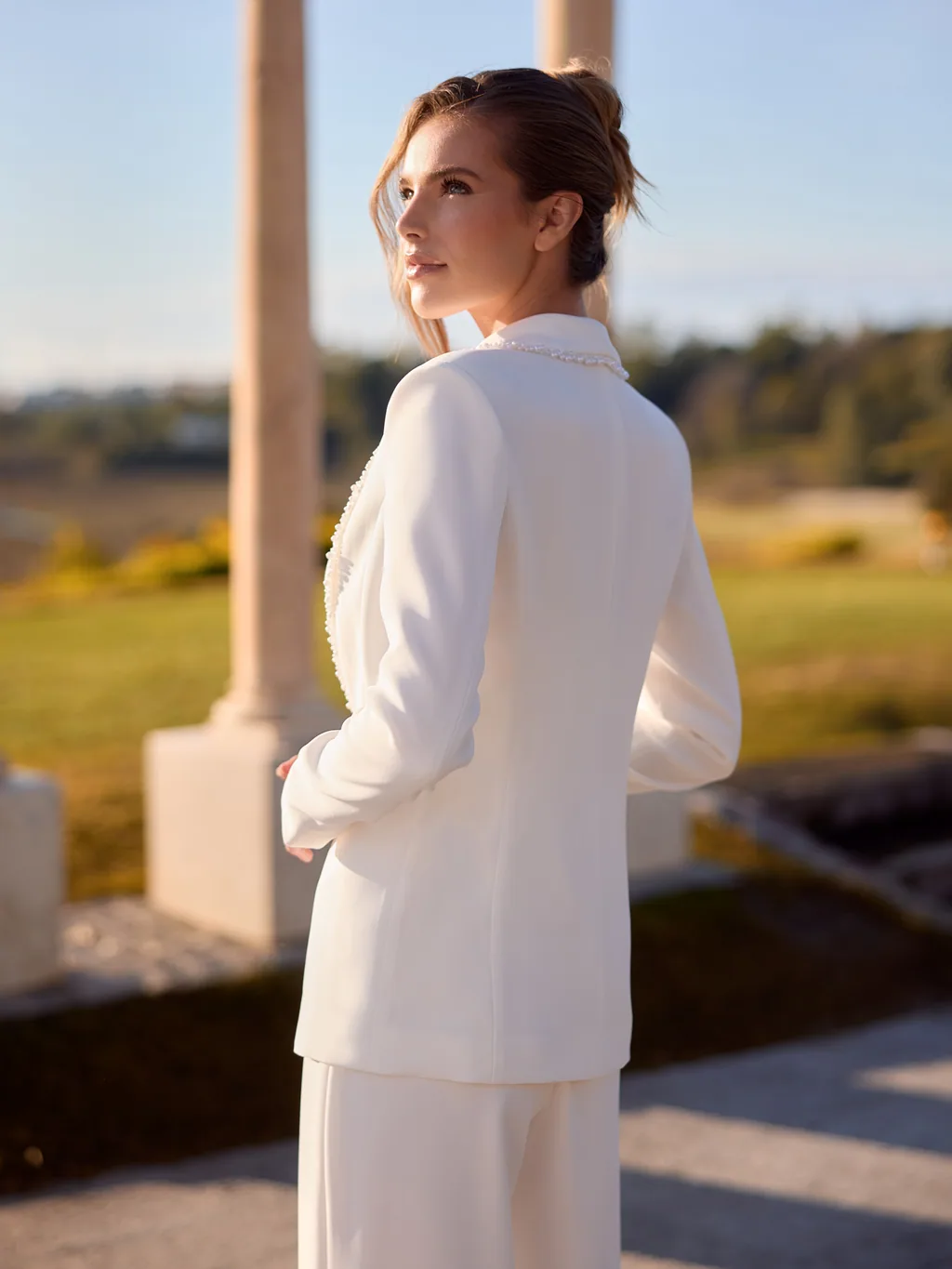 Bianco Evento Boleros 2027 E526 Accessoire für Brautlooks, Ansicht 2