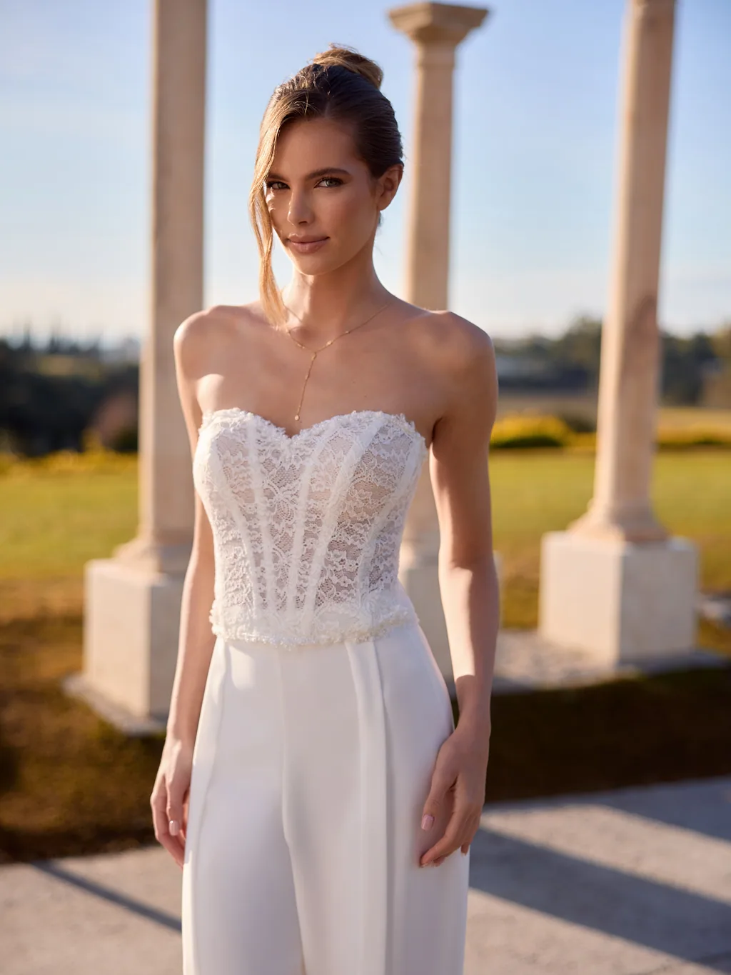Bianco Evento Boleros 2027 E532 Accessoire für Brautlooks, Ansicht 1