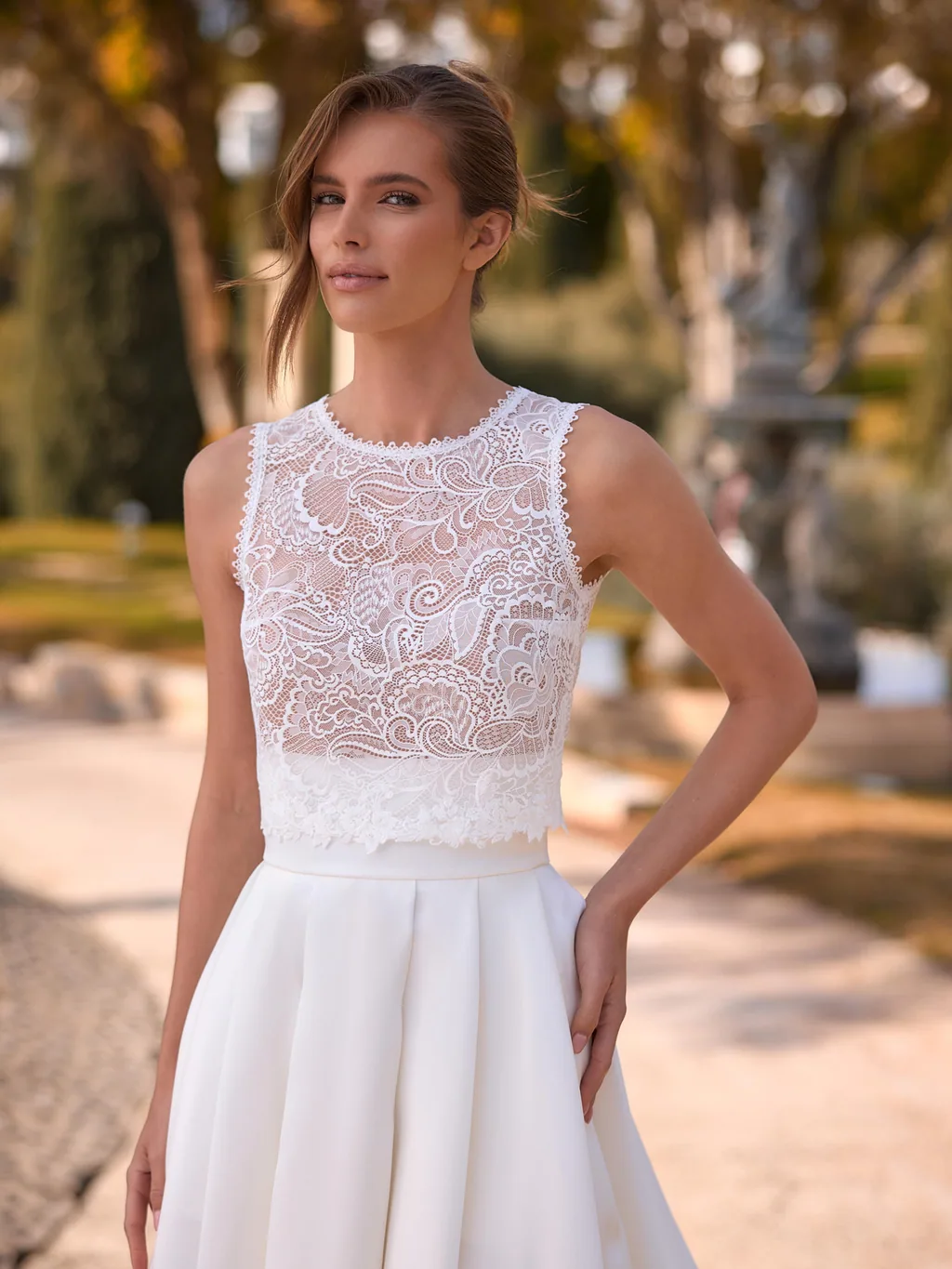 Bianco Evento Boleros 2027 E544 Accessoire für Brautlooks, Ansicht 1