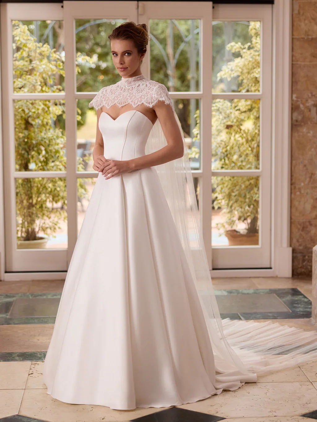 Bianco Evento Boleros 2027 E547 Accessoire für Brautlooks, Ansicht 1
