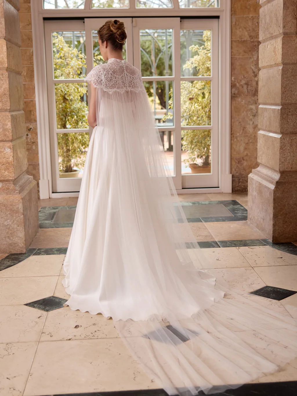 Bianco Evento Boleros 2027 E547 Accessoire für Brautlooks, Ansicht 2