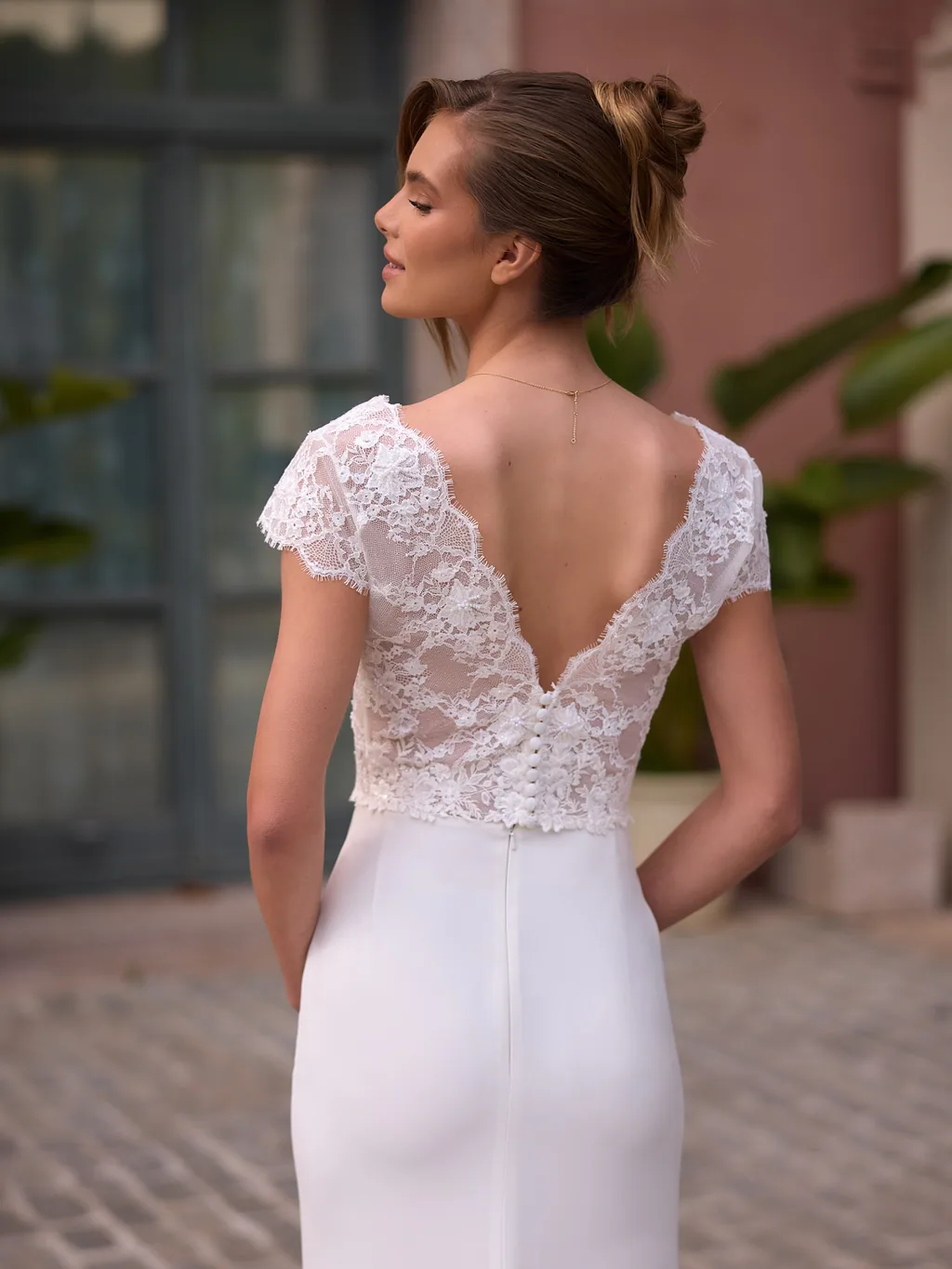 Bianco Evento Boleros 2027 E550 Accessoire für Brautlooks, Ansicht 2