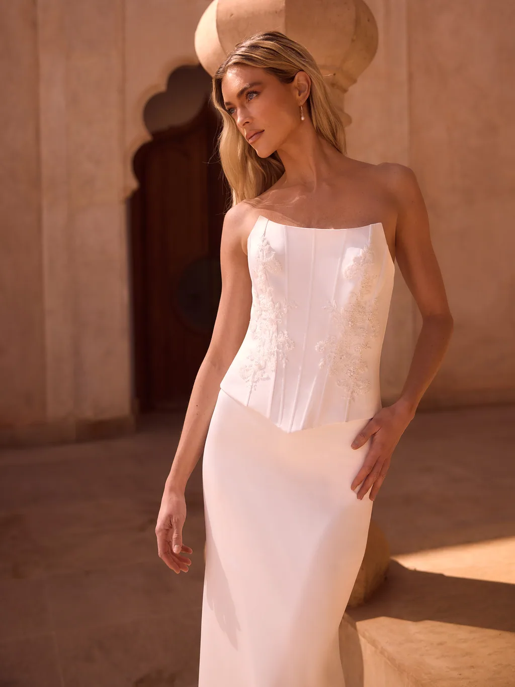 Bianco Evento Boleros 2027 E551 Accessoire für Brautlooks, Ansicht 1