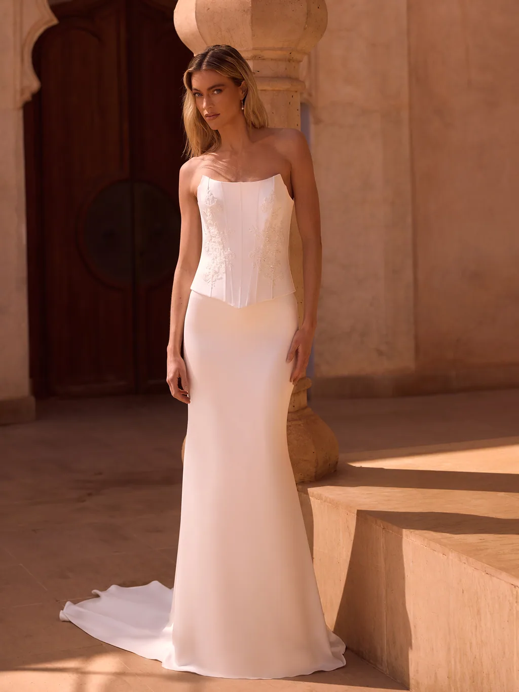 Bianco Evento Boleros 2027 E551 Accessoire für Brautlooks, Ansicht 3