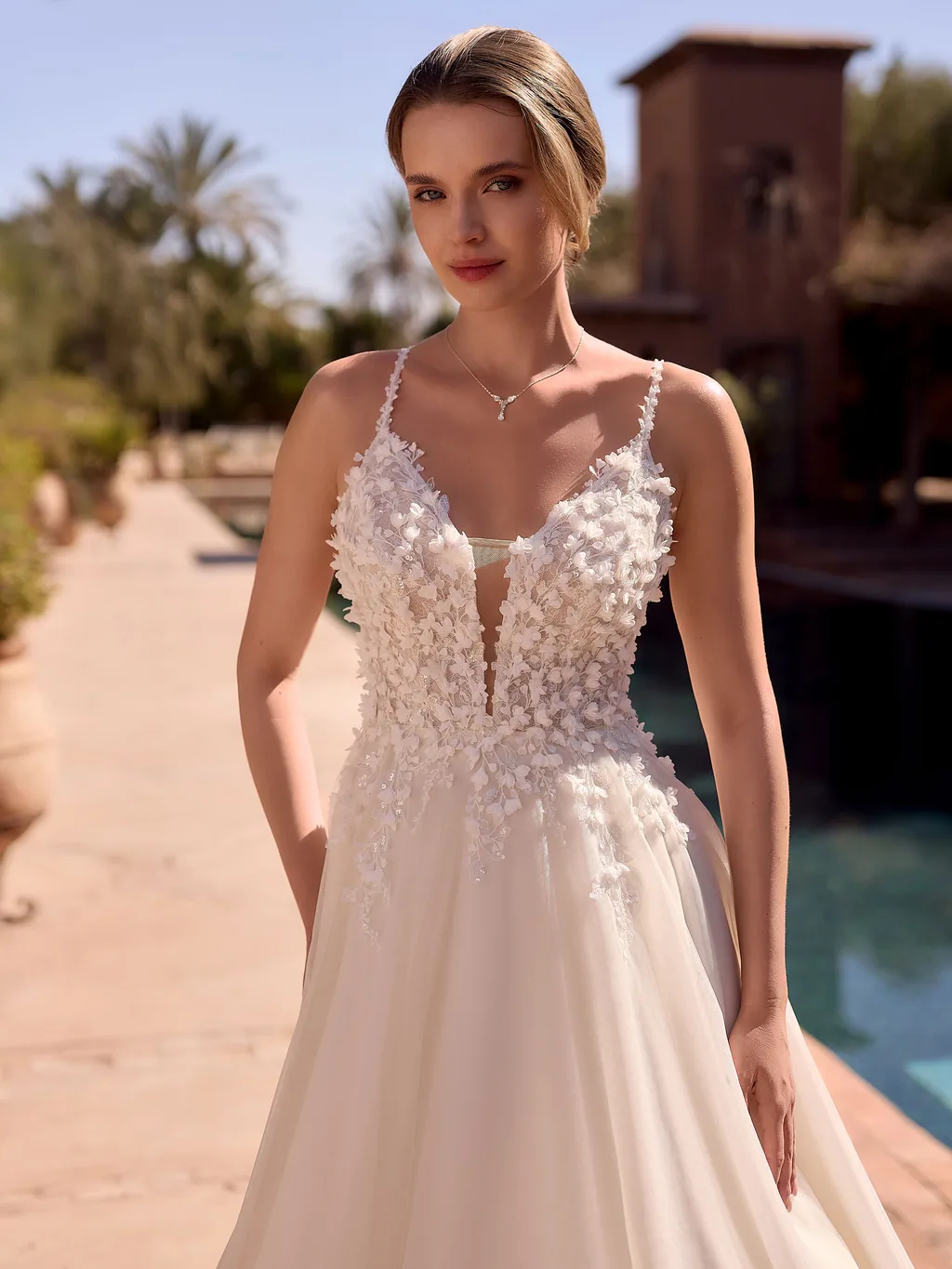 Bianco Evento Brautkleid Ariana, Ansicht 3