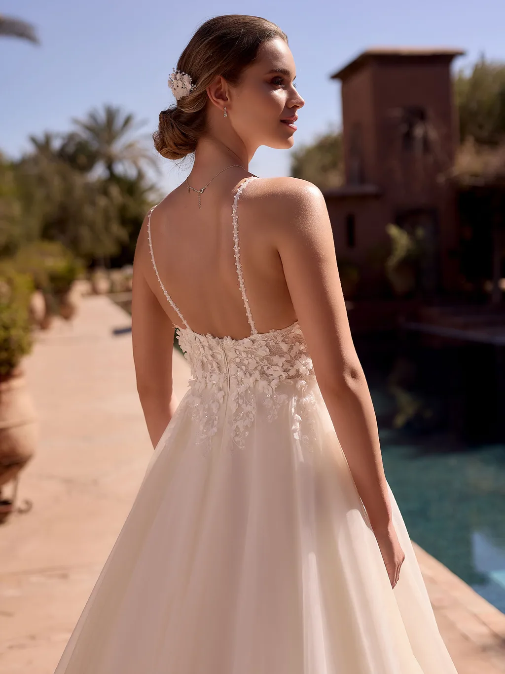 Bianco Evento Brautkleid Ariana, Ansicht 4