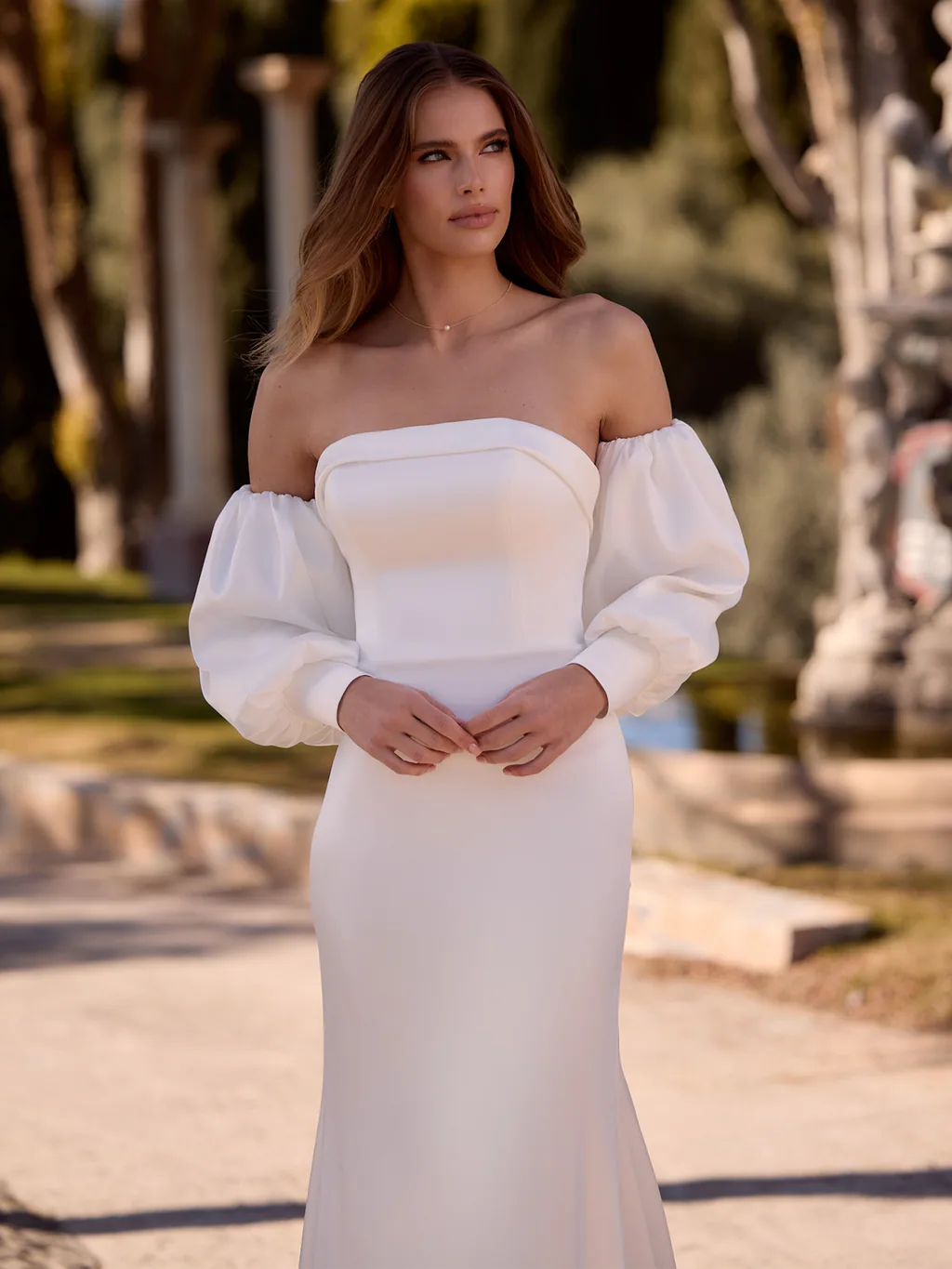 Bianco Evento 2027 Brautkleid Audrey, Ansicht 3