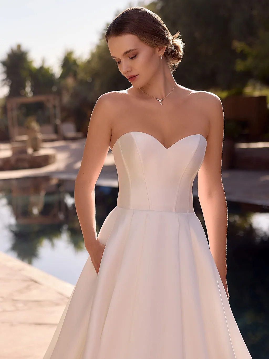 Bianco Evento Brautkleid Daria, Ansicht 3
