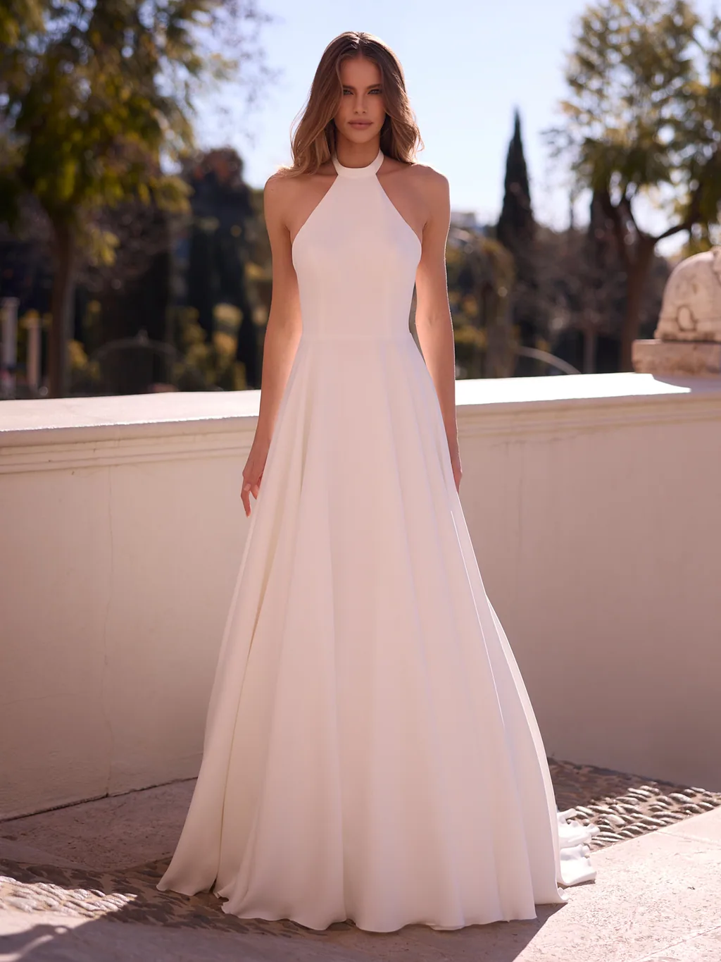 Bianco Evento 2027 Brautkleid Donatella, Ansicht 1