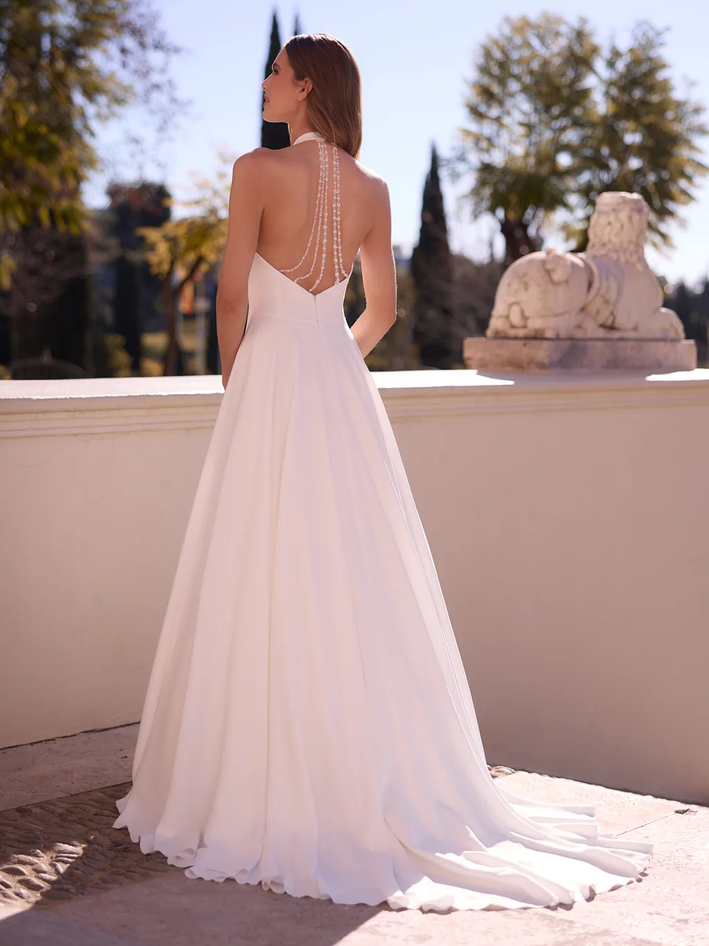 Bianco Evento 2027 Brautkleid Donatella, Ansicht 2