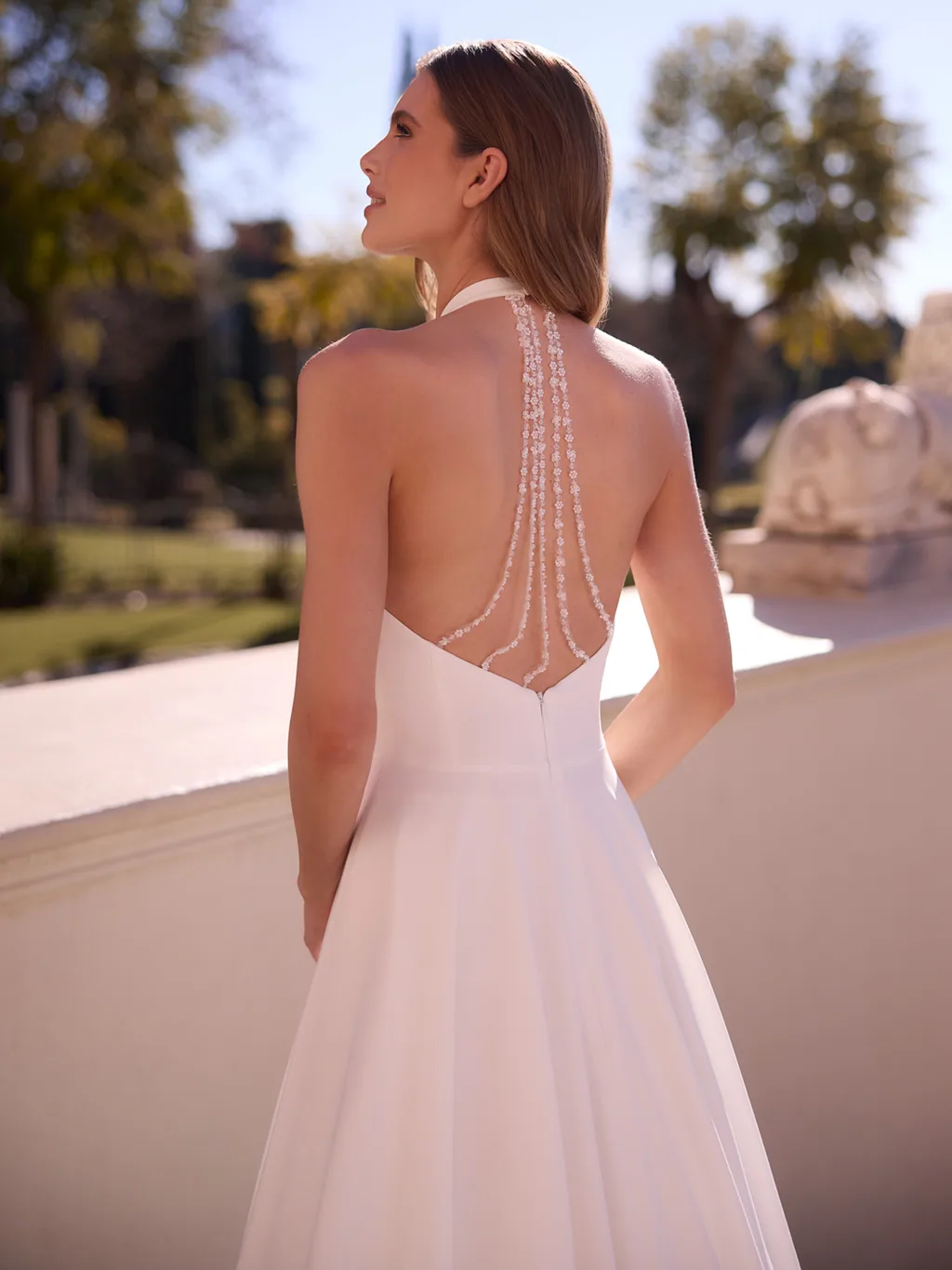 Bianco Evento 2027 Brautkleid Donatella, Ansicht 4