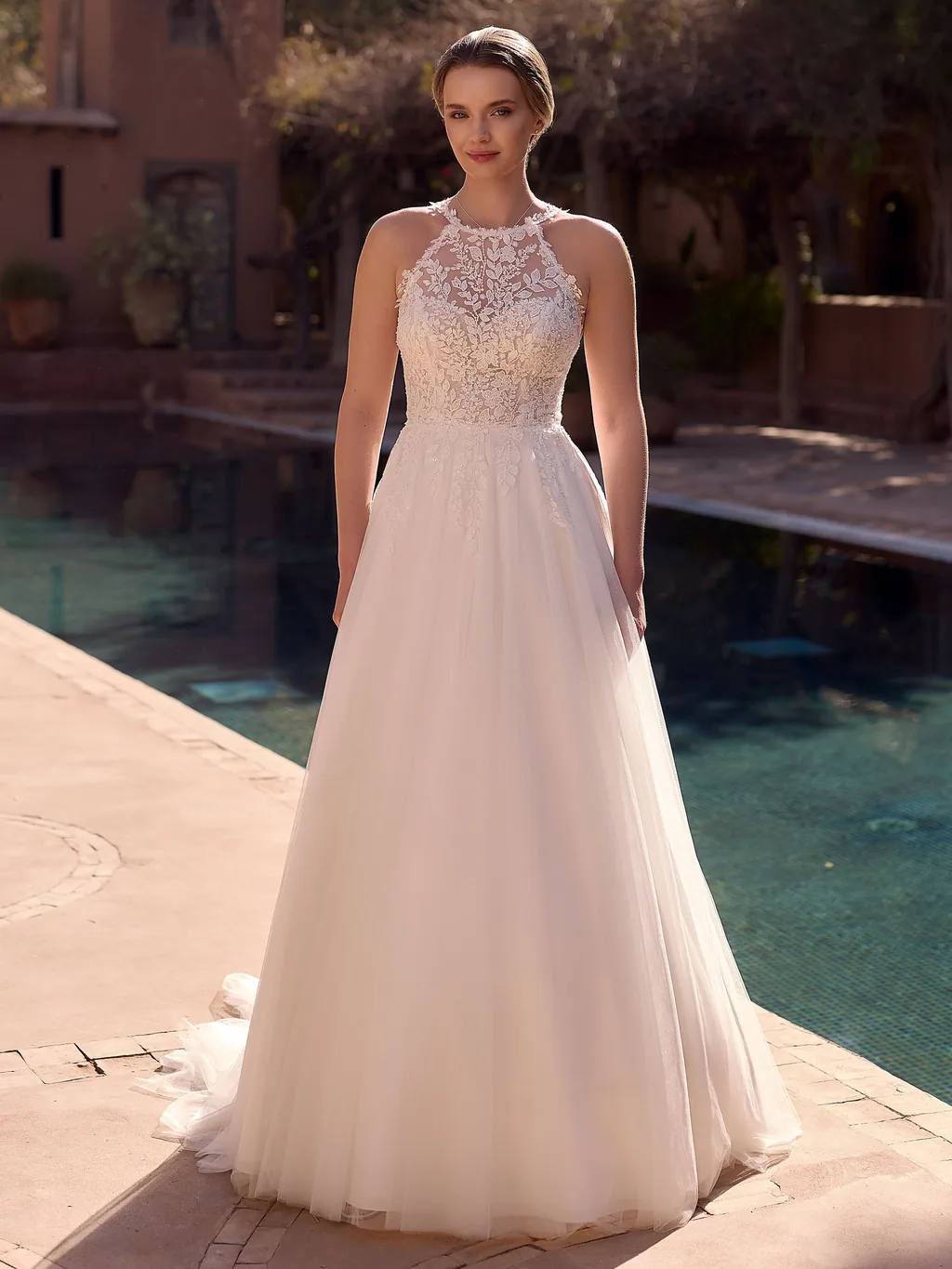 Bianco Evento Brautkleid Floria, Ansicht 1