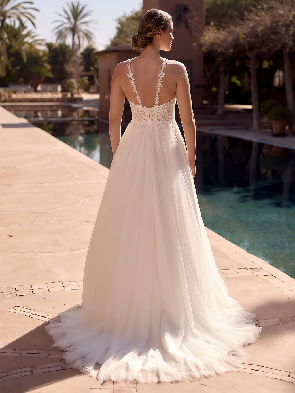 Bianco Evento Brautkleid Floria, Ansicht 2
