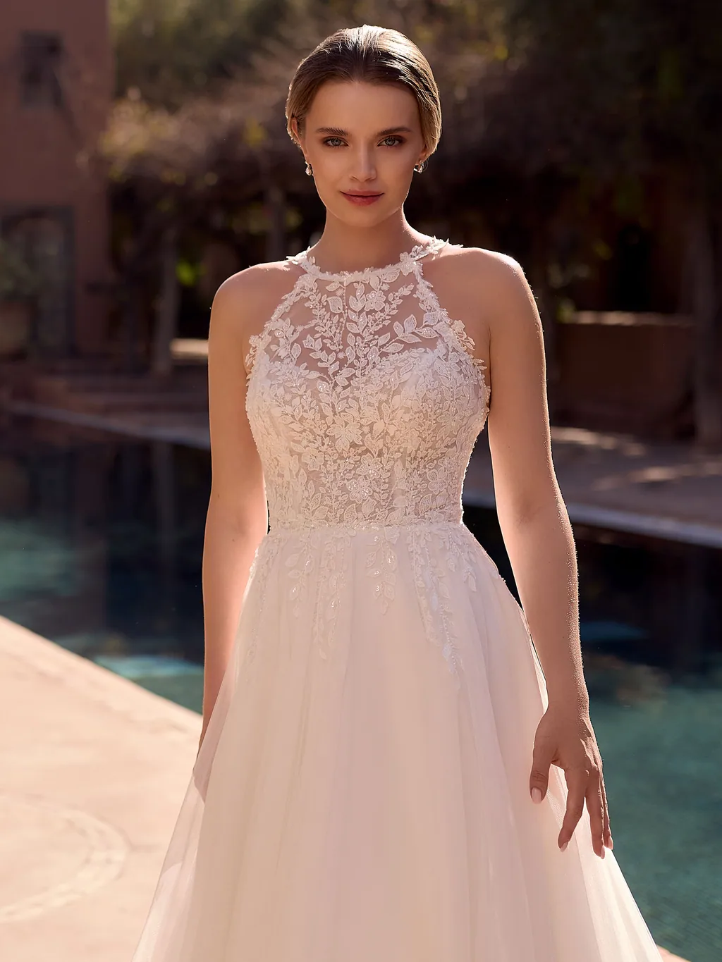Bianco Evento Brautkleid Floria, Ansicht 3