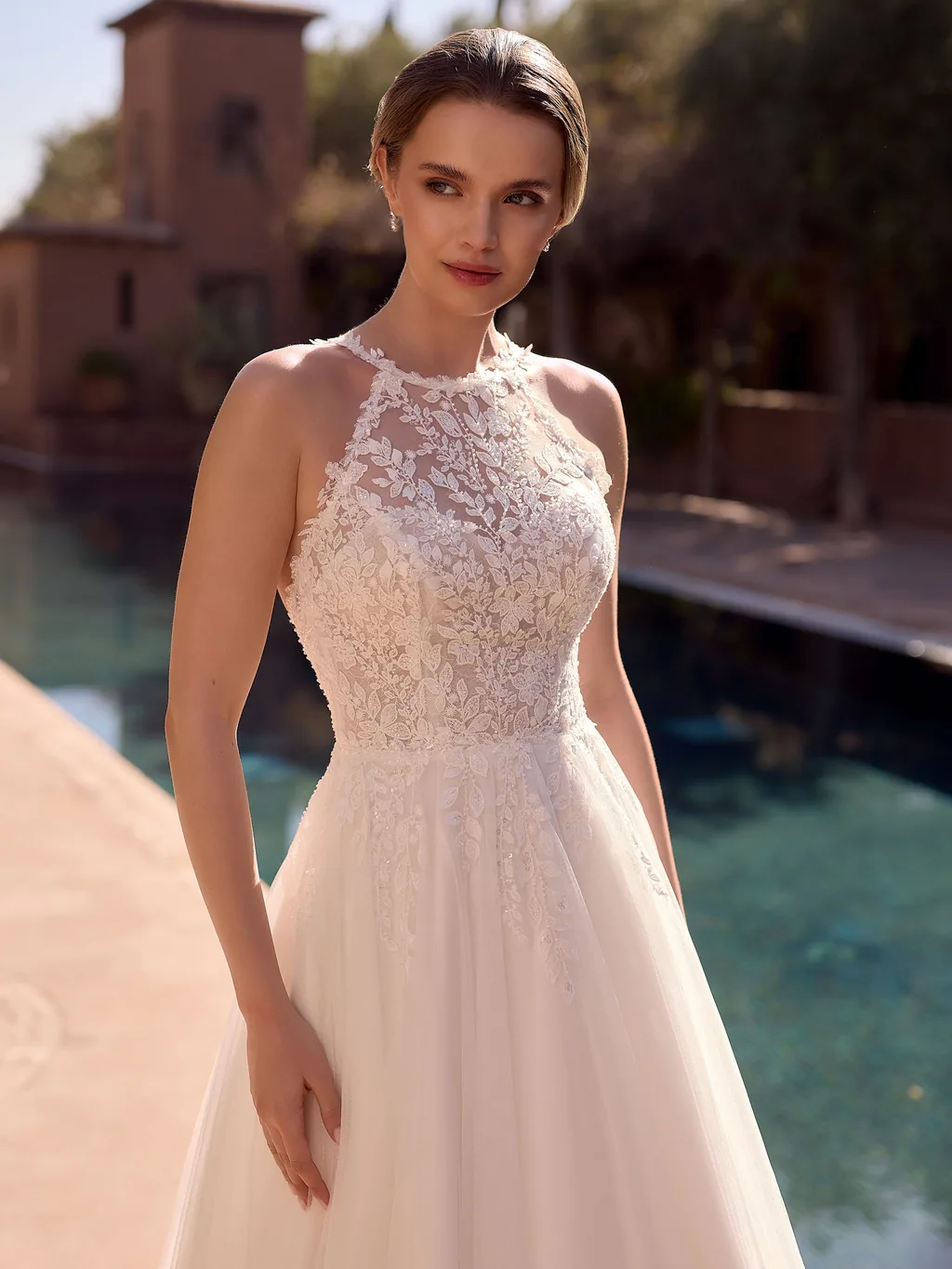 Bianco Evento Brautkleid Floria, Ansicht 5