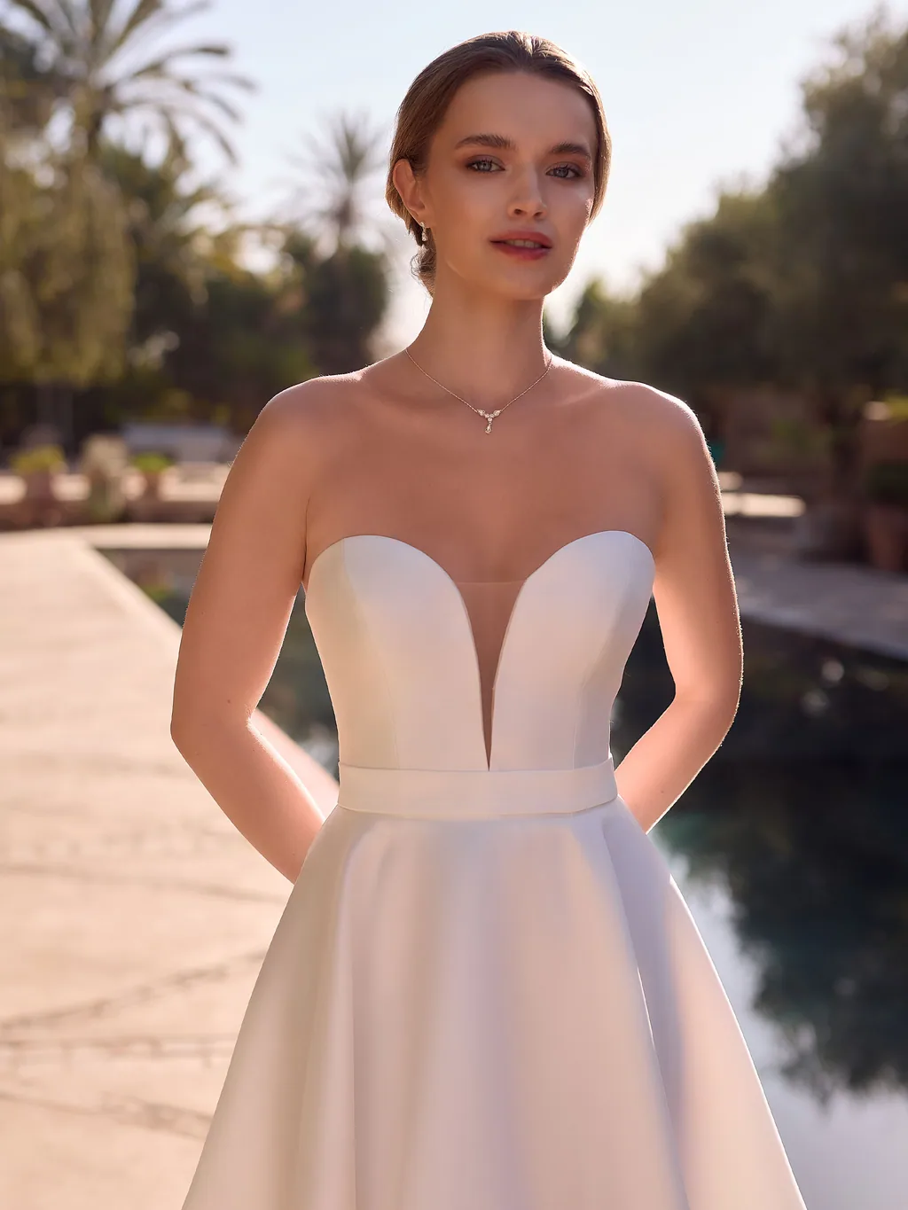 Bianco Evento Brautkleid Fresia, Ansicht 3