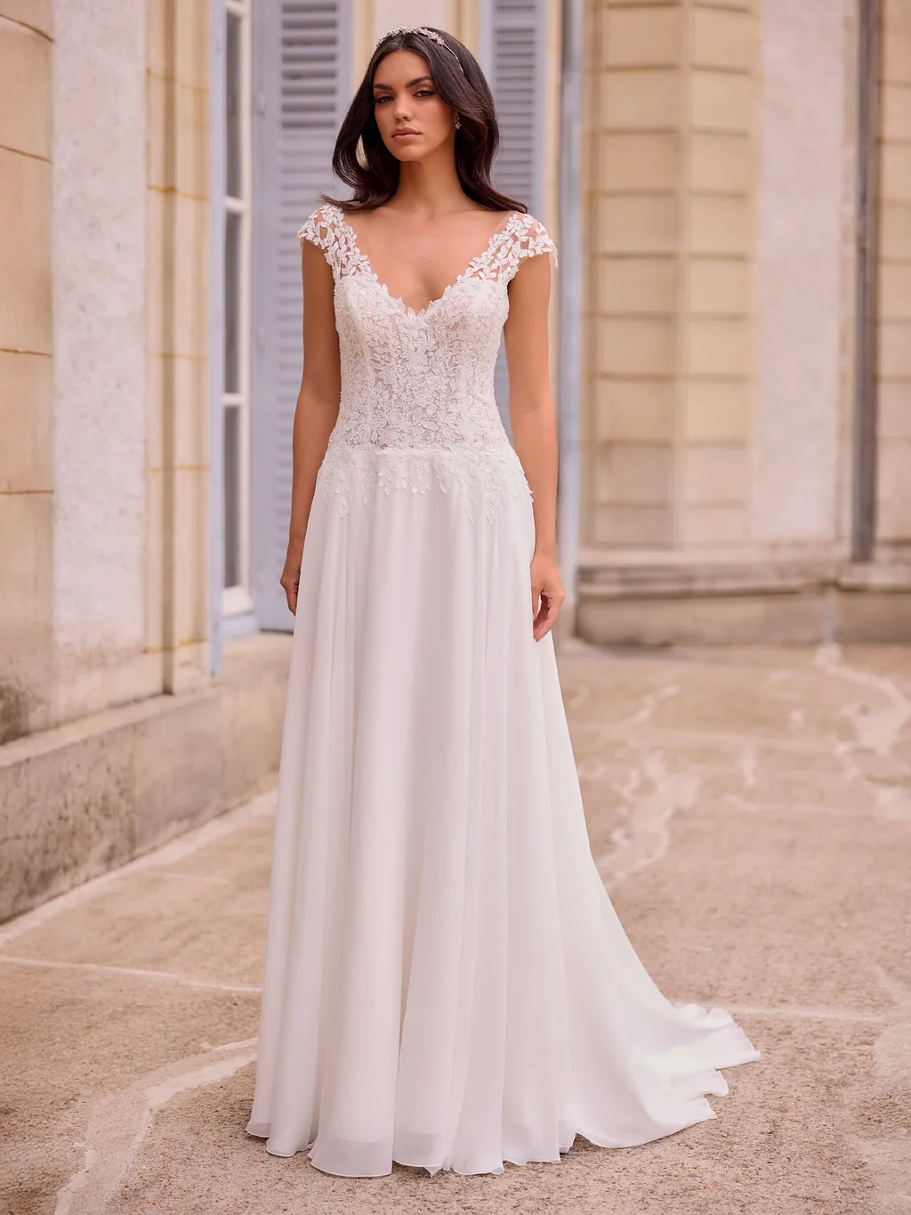 Bianco Evento Brautkleid Giada, Ansicht 1