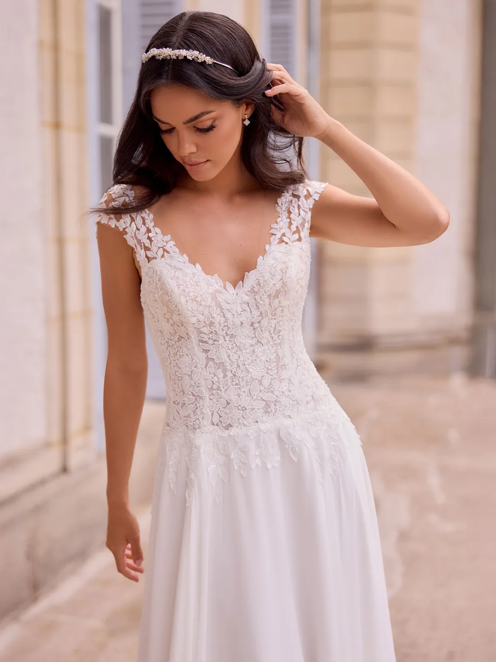 Bianco Evento Brautkleid Giada, Ansicht 3