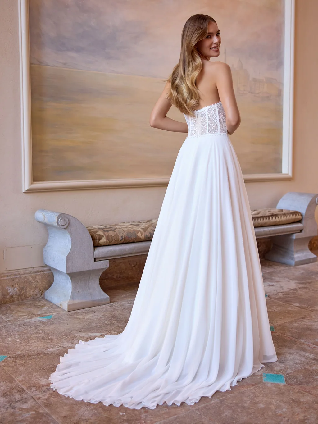 Bianco Evento 2027 Brautkleid Jessie, Ansicht 2