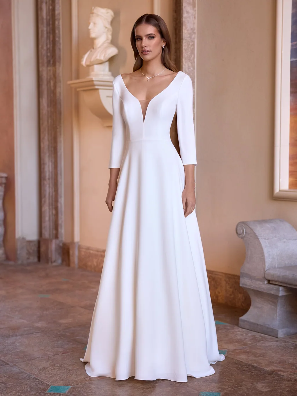 Bianco Evento 2027 Brautkleid Kalinda, Ansicht 1