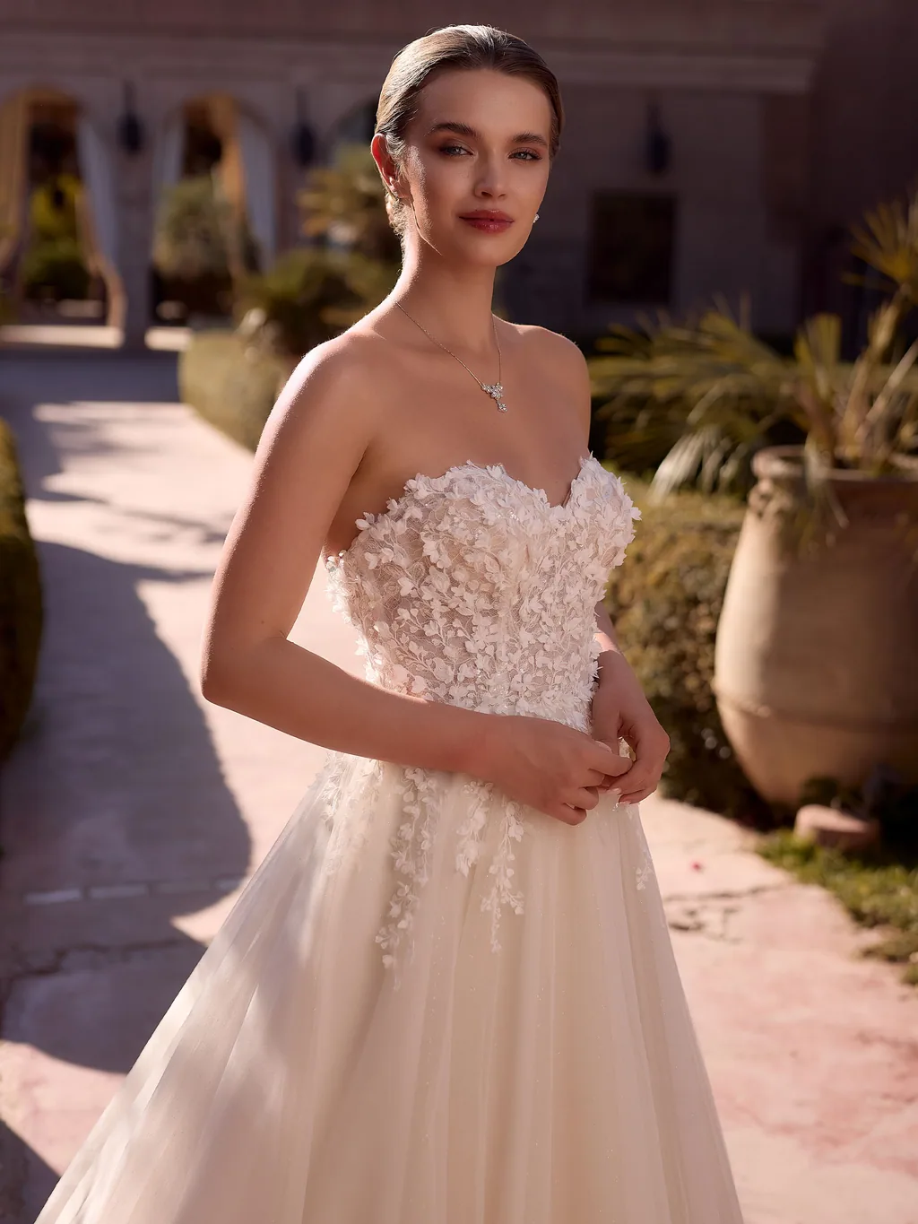 Bianco Evento Brautkleid Lauren, Ansicht 3