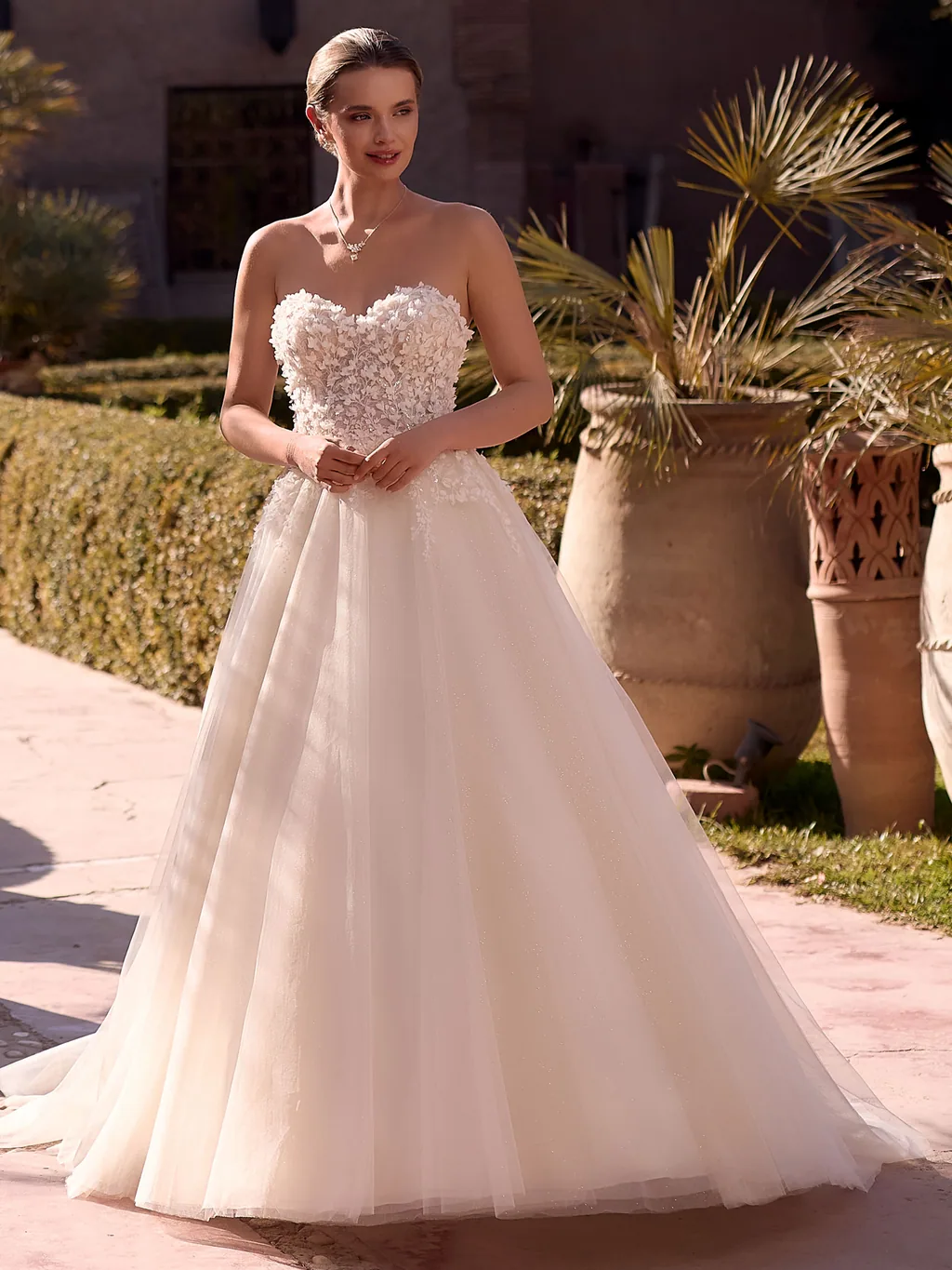 Bianco Evento Brautkleid Lauren, Ansicht 5