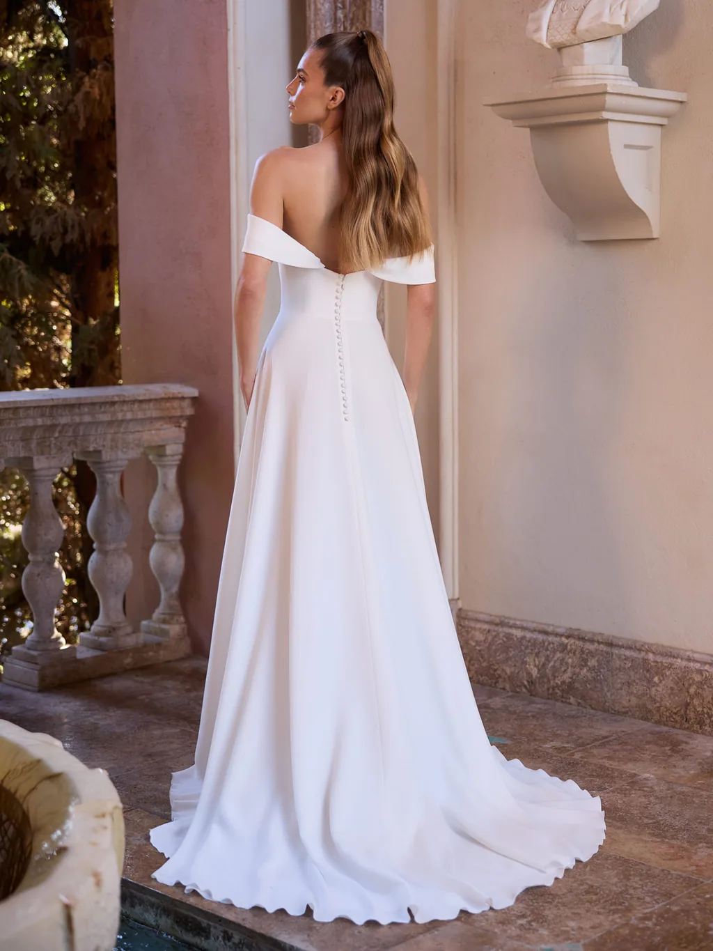 Bianco Evento 2027 Brautkleid Marcella, Ansicht 2