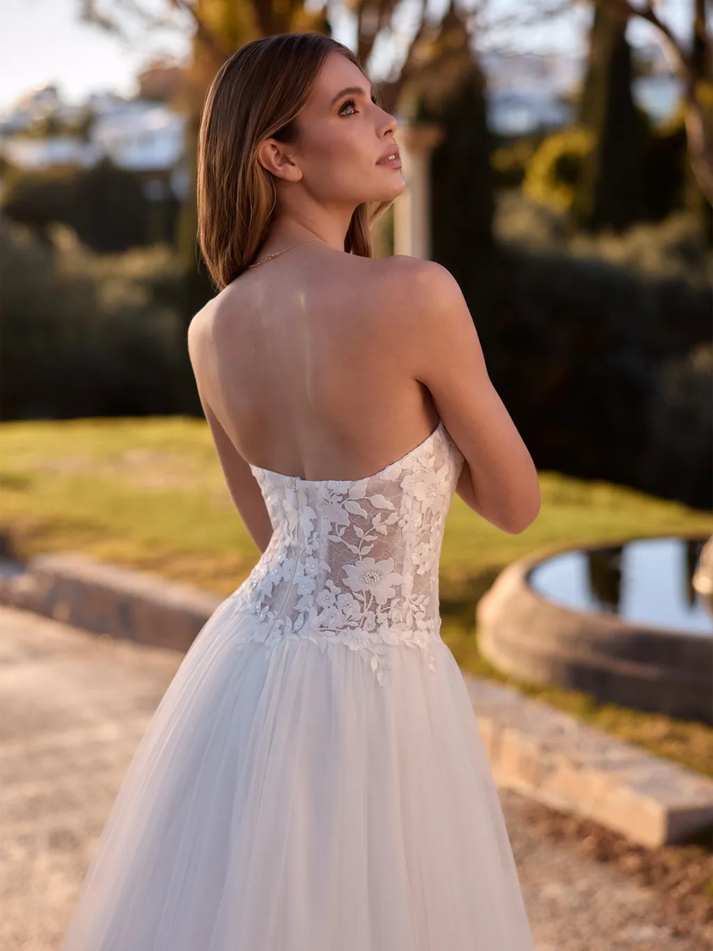 Bianco Evento 2027 Brautkleid Marietha, Ansicht 4