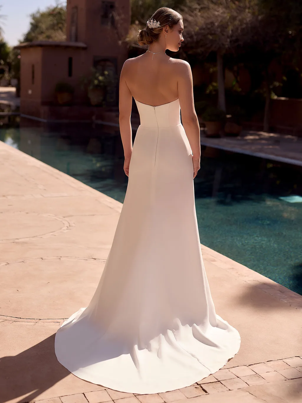 Bianco Evento Brautkleid Nuvia, Ansicht 2