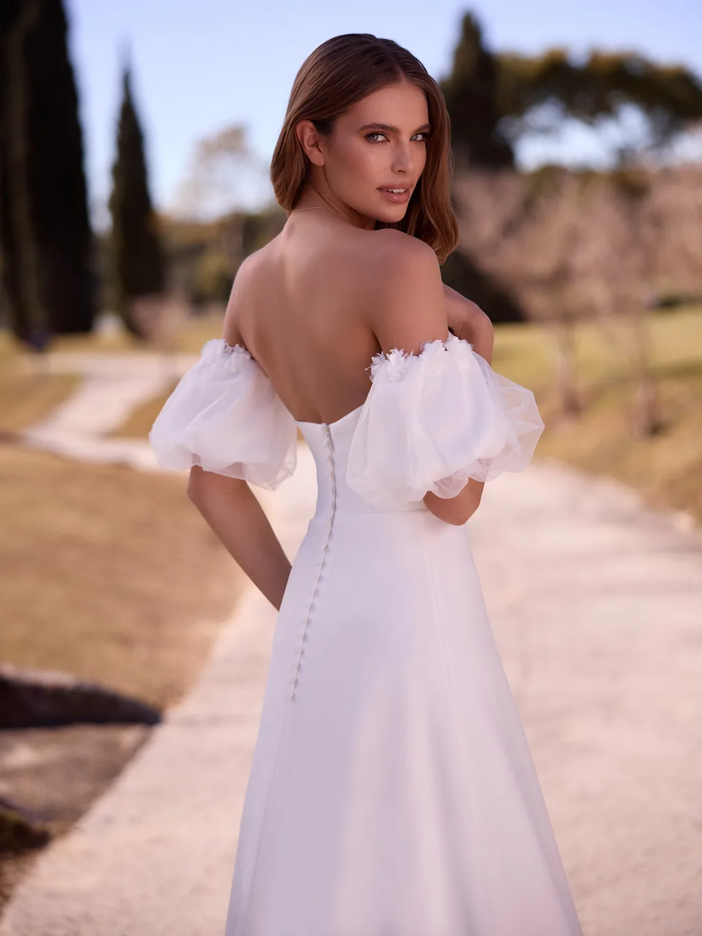 Bianco Evento 2027 Brautkleid Paulette, Ansicht 4