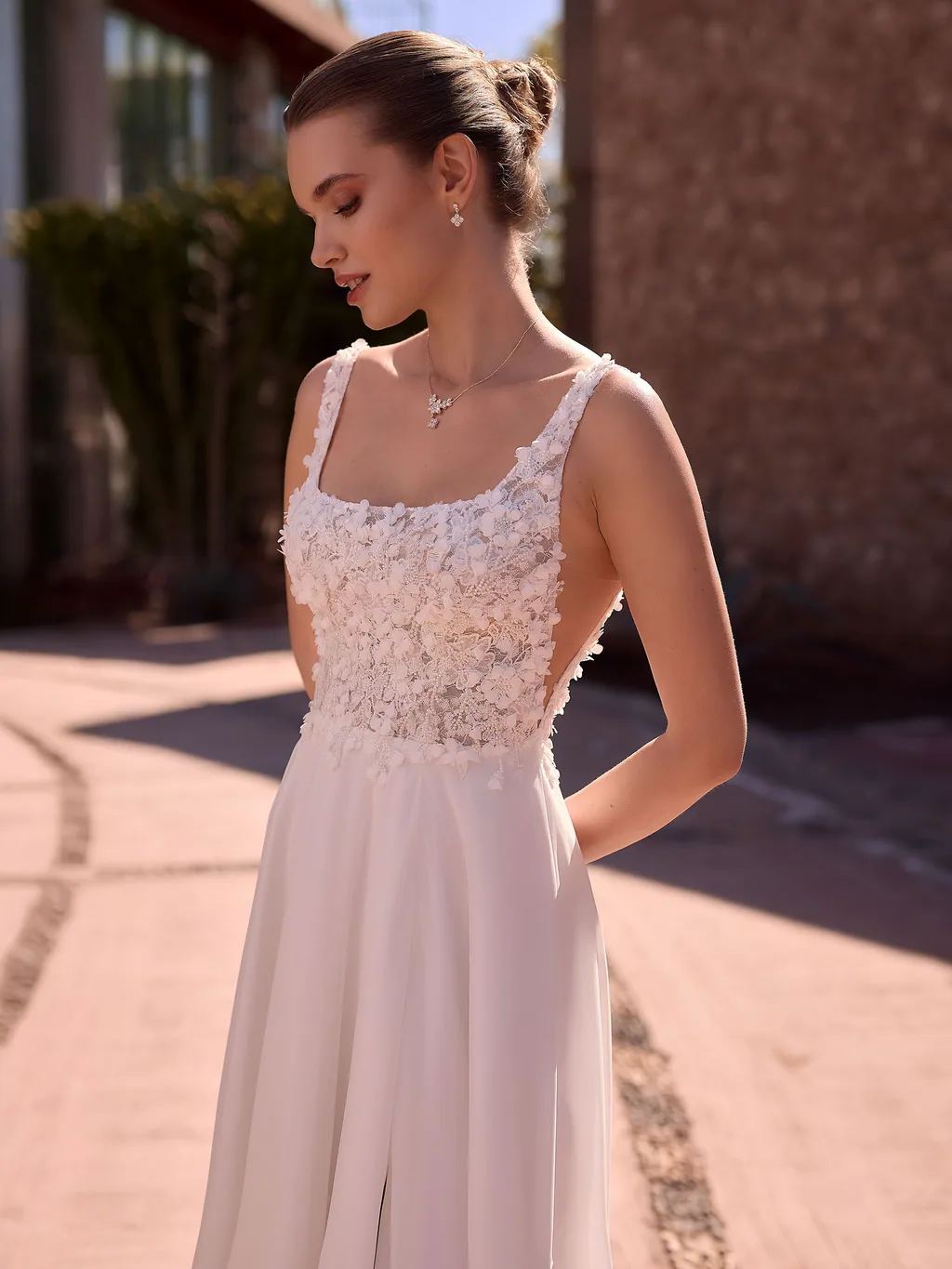 Bianco Evento Brautkleid Vermax, Ansicht 3