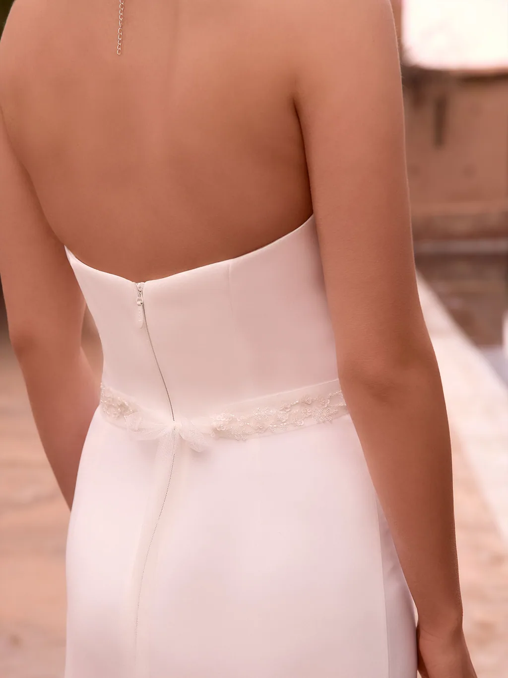 Bianco Evento Belts PA184 Accessoire für Brautlooks, Ansicht 2