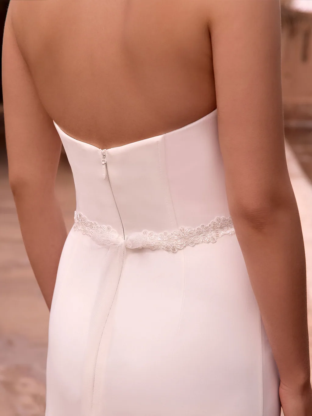 Bianco Evento Belts PA186 Accessoire für Brautlooks, Ansicht 2