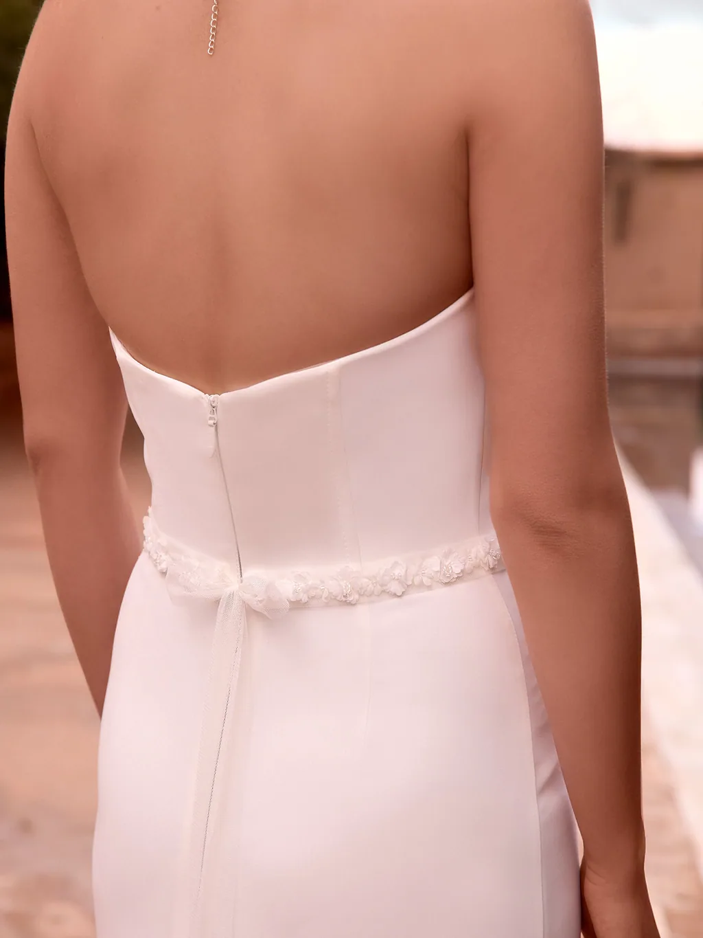 Bianco Evento Belts PA187 Accessoire für Brautlooks, Ansicht 2