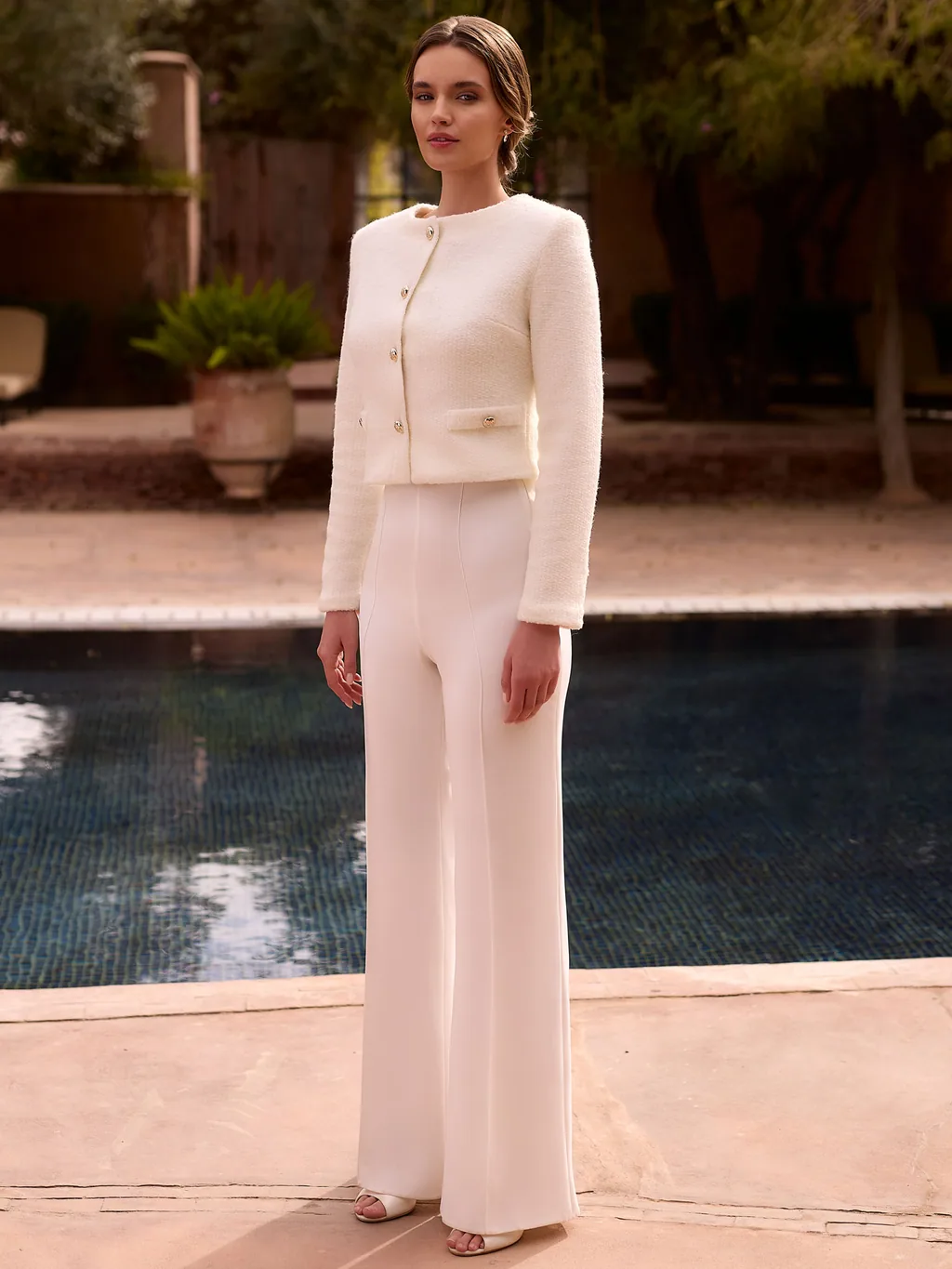 Bianco Evento Pants Blake für Mix and Match Brautlooks, Ansicht 2