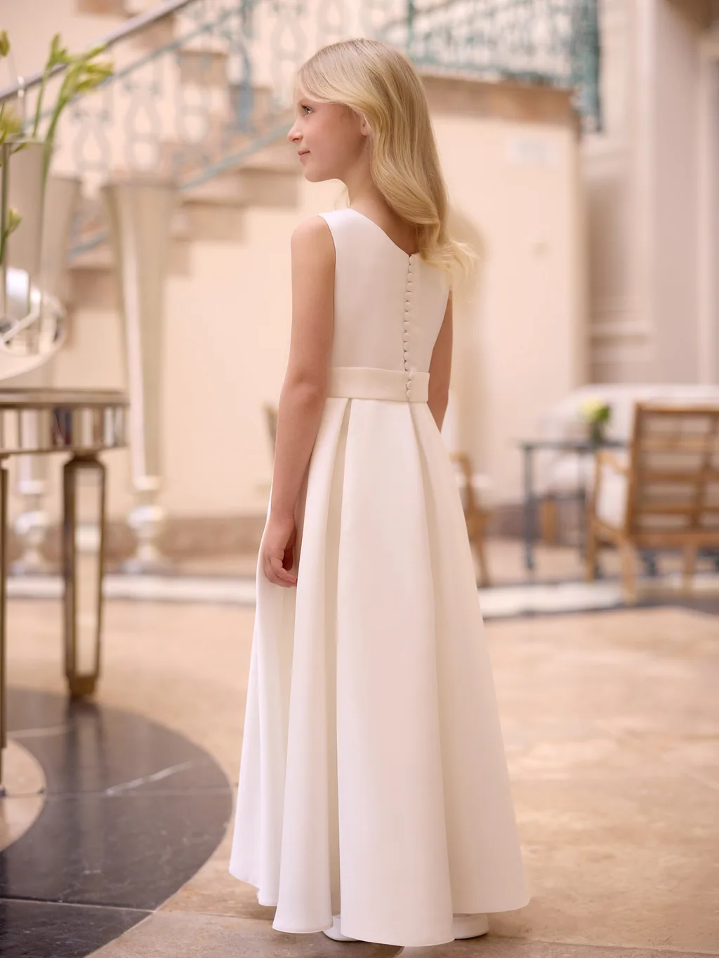 Bianco Evento Communion 2027 Kommunionkleid ME4200, Ansicht 2