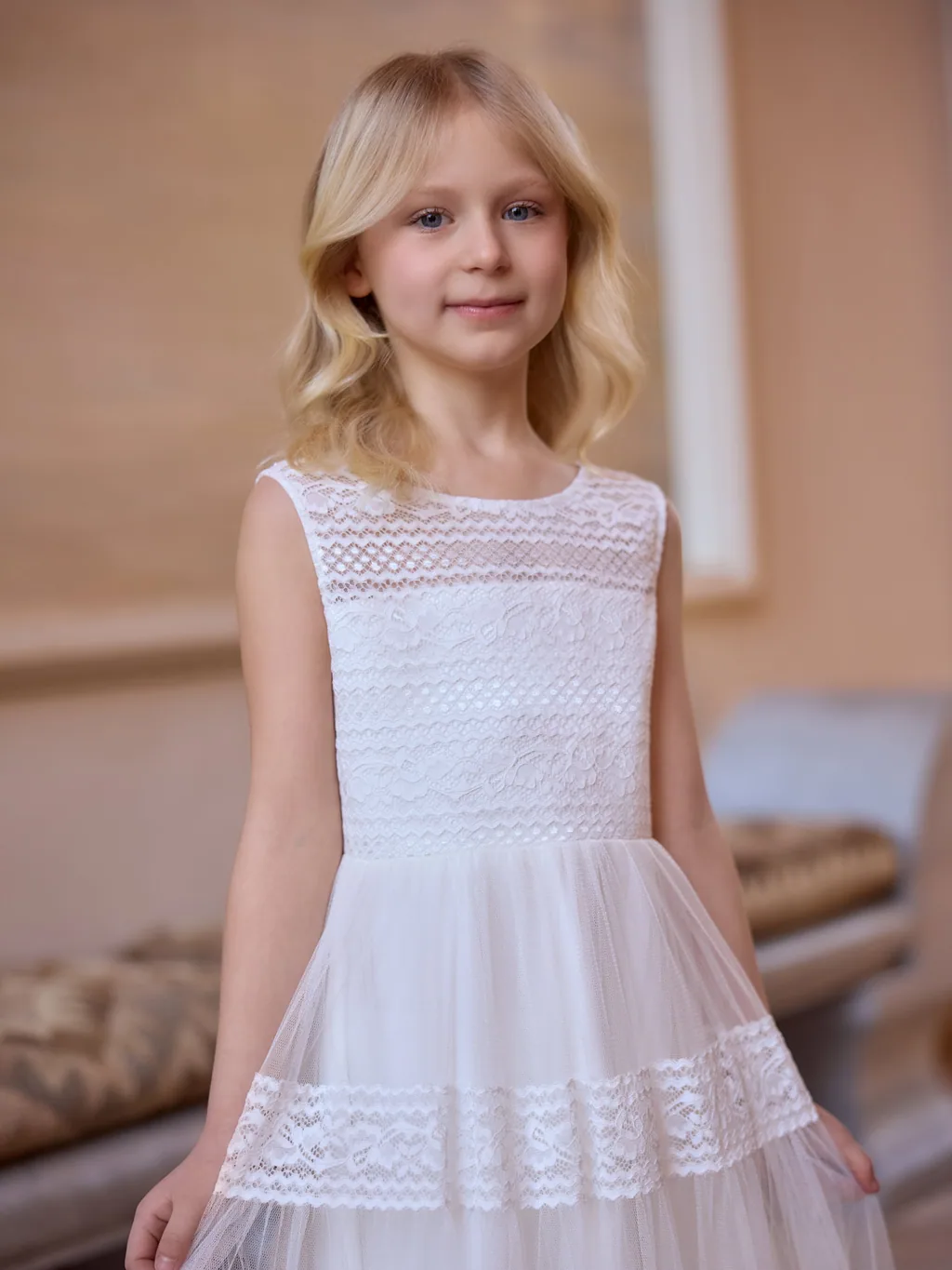 Bianco Evento Communion 2027 Kommunionkleid ME4400, Ansicht 3