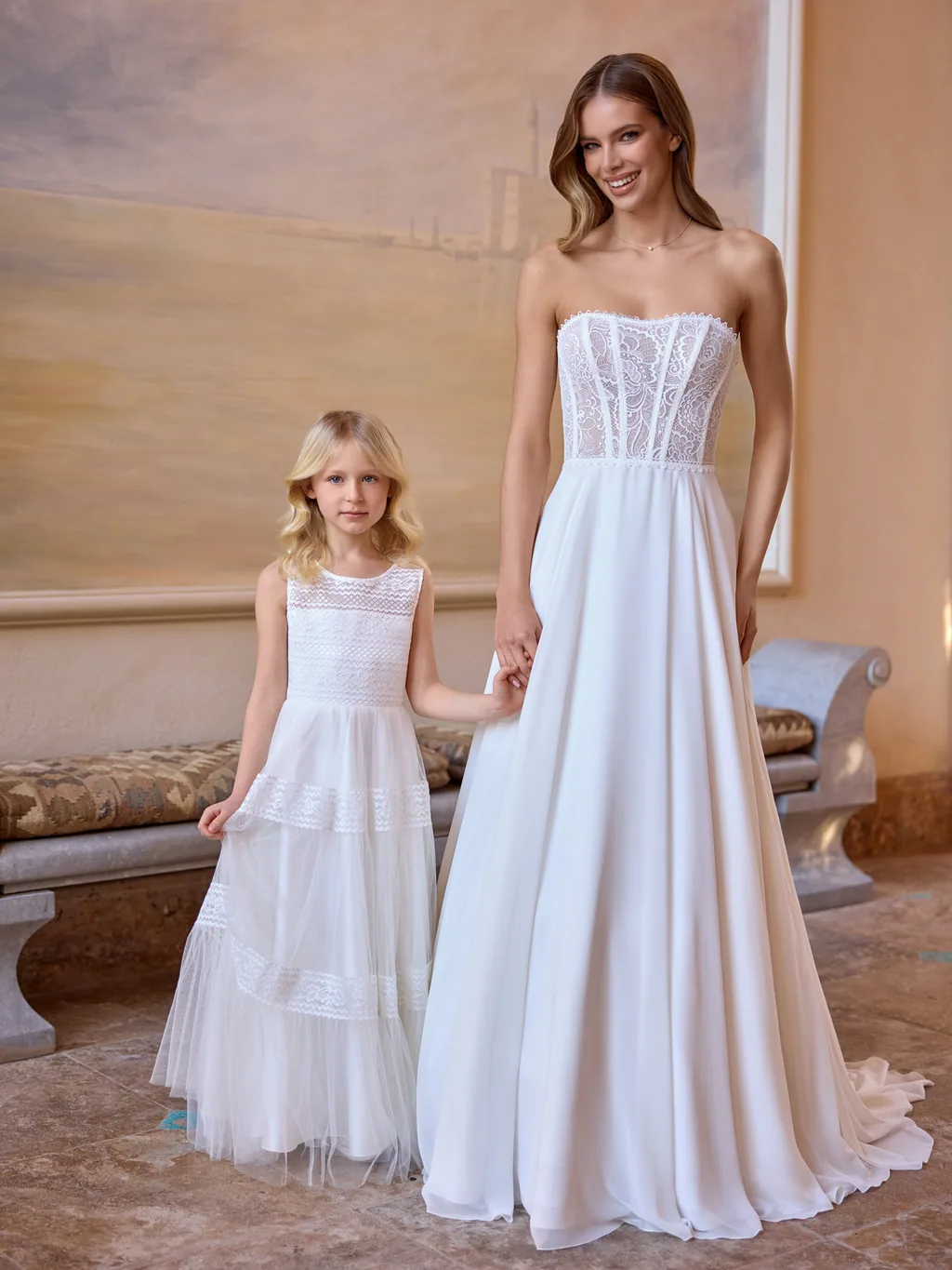 Bianco Evento Communion 2027 Kommunionkleid ME4400, Ansicht 5