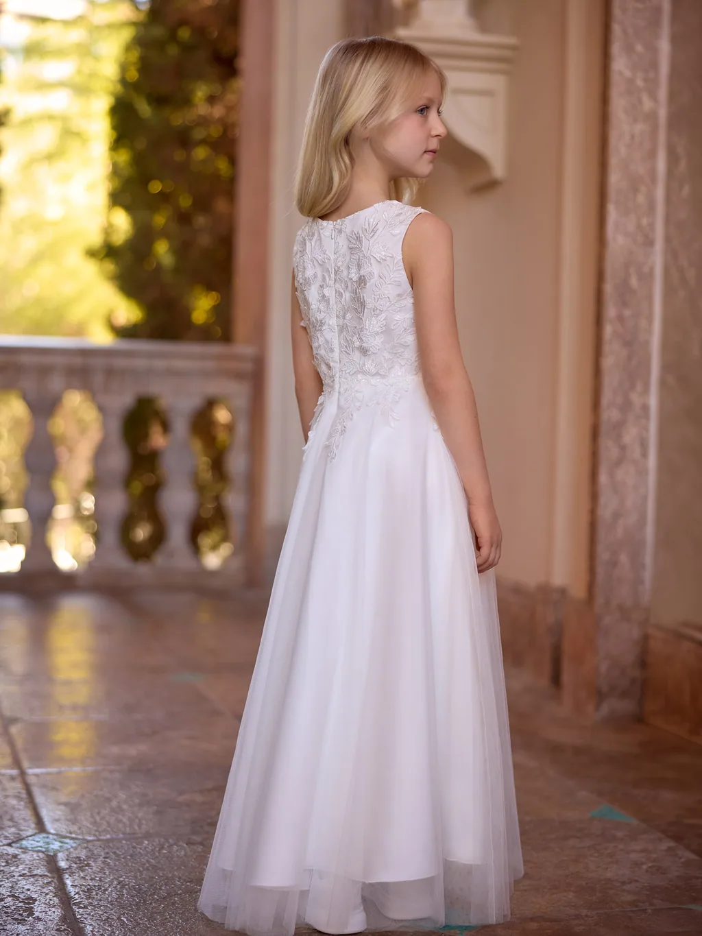 Bianco Evento Communion 2027 Kommunionkleid ME4500, Ansicht 2