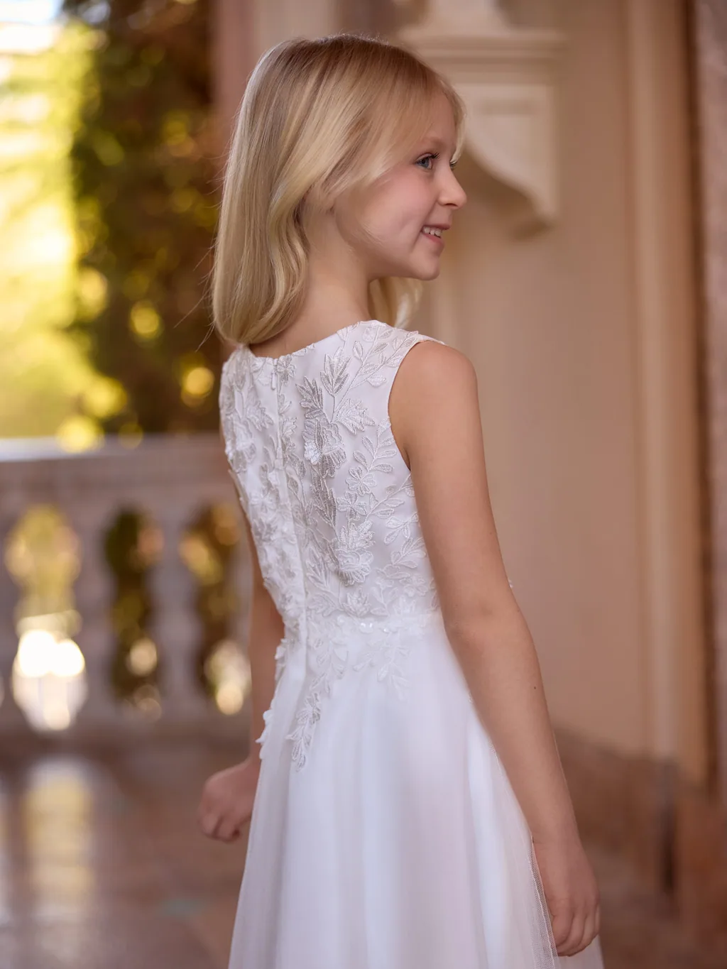 Bianco Evento Communion 2027 Kommunionkleid ME4500, Ansicht 4
