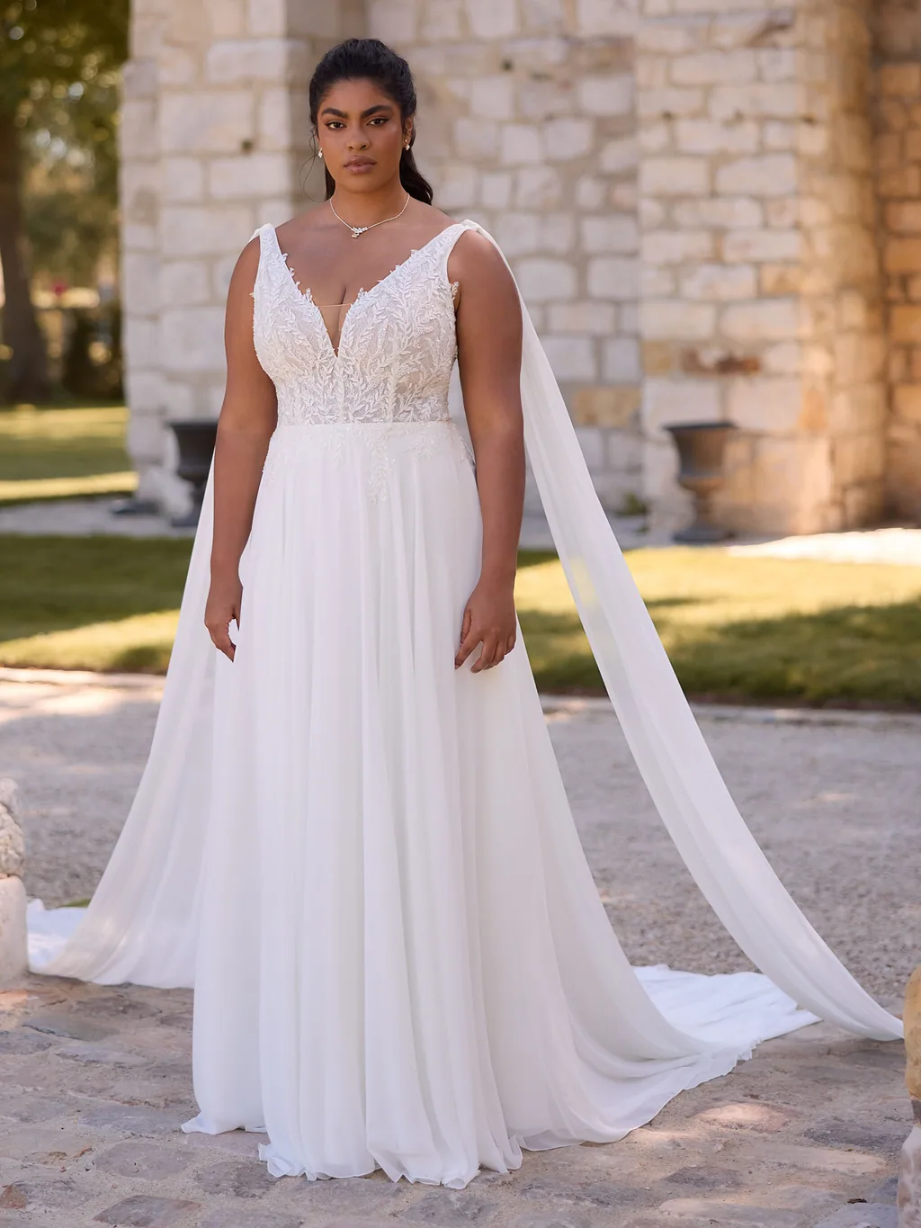 Limited Plus Size 2026 Brautkleid Adan, Ansicht 1