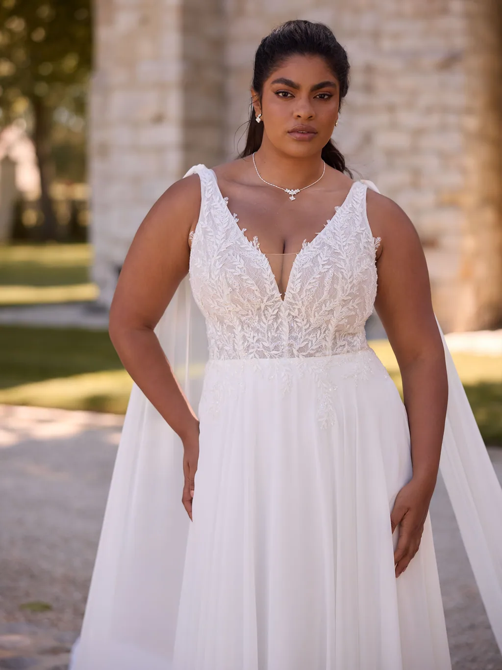 Limited Plus Size 2026 Brautkleid Adan, Ansicht 3