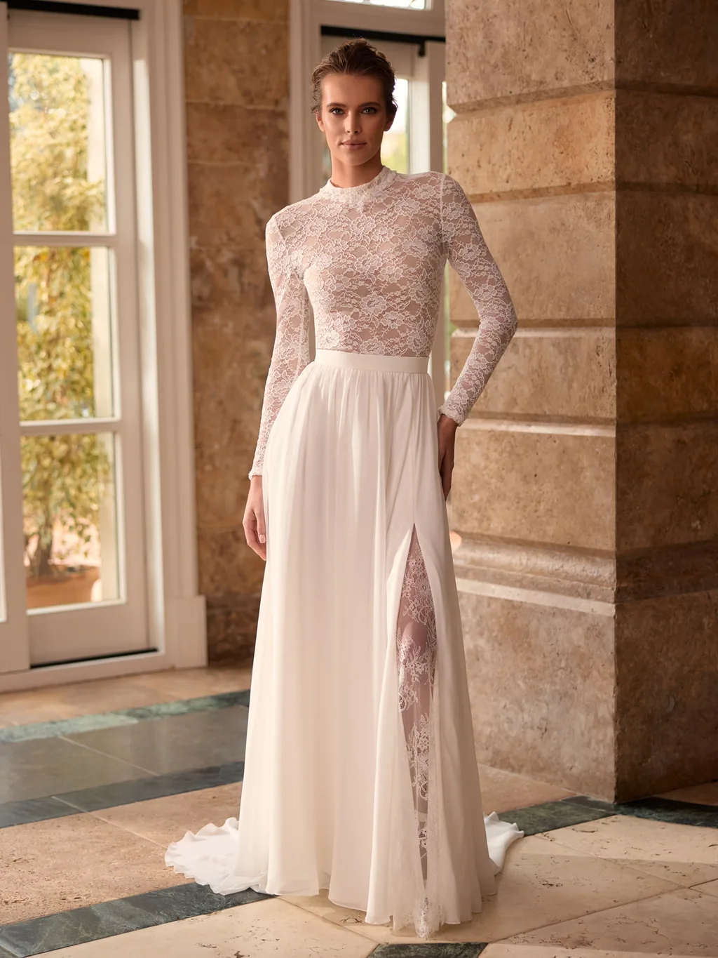 Bianco Evento Separates 2027 E518 Anida für Mix and Match Brautlooks, Ansicht 1