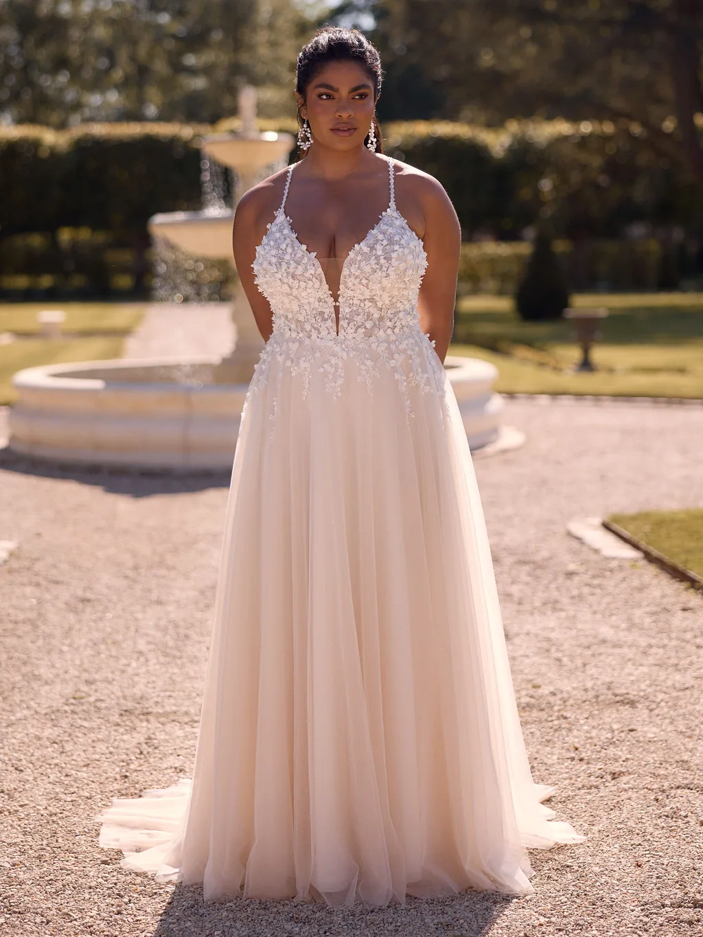 Bianco Evento Plus Size Brautkleid Ariana, Ansicht 1