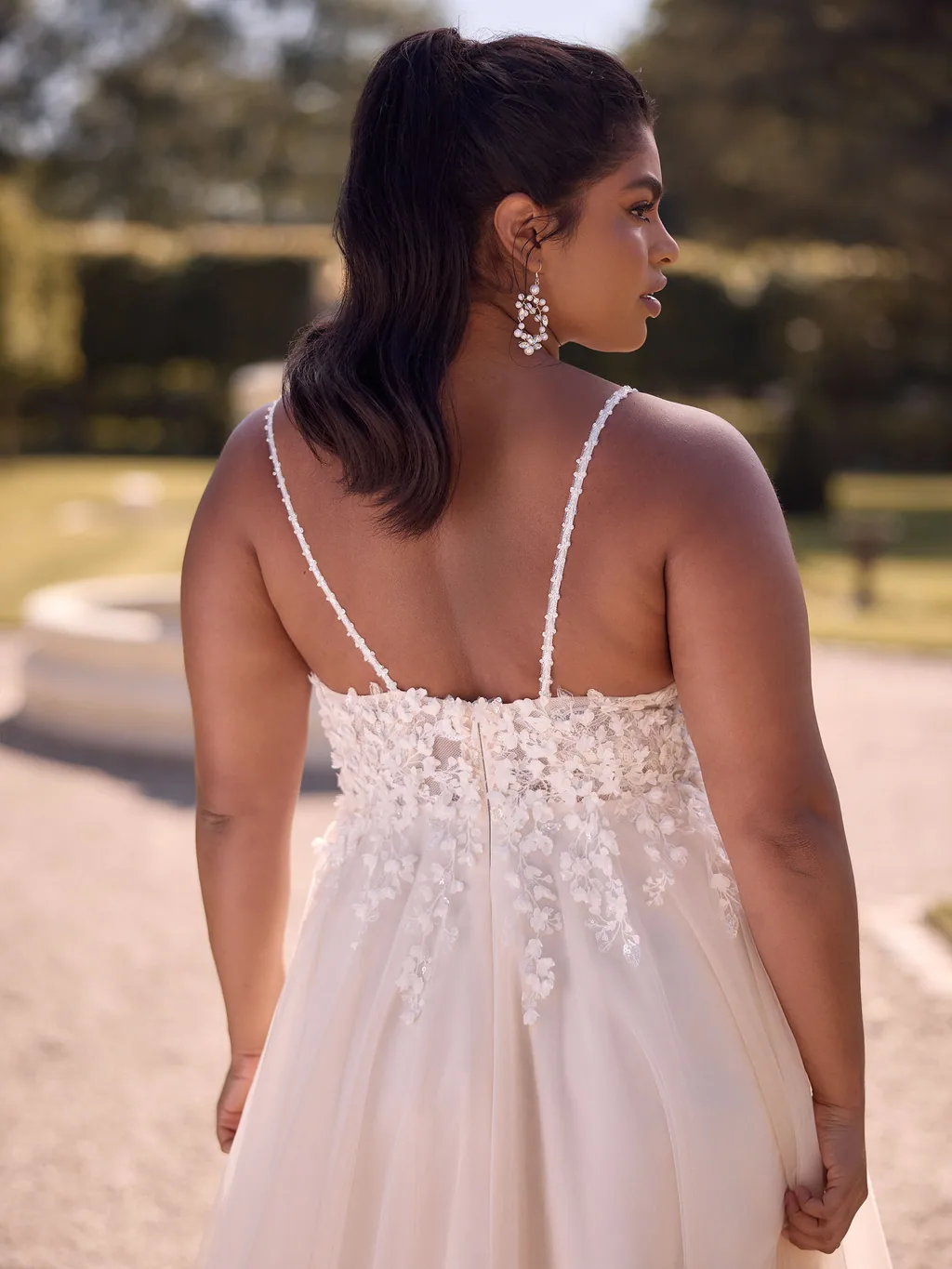 Bianco Evento Plus Size Brautkleid Ariana, Ansicht 4