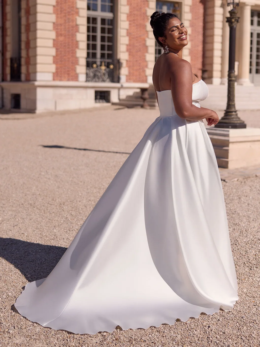 Bianco Evento Plus Size Brautkleid Daria, Ansicht 2