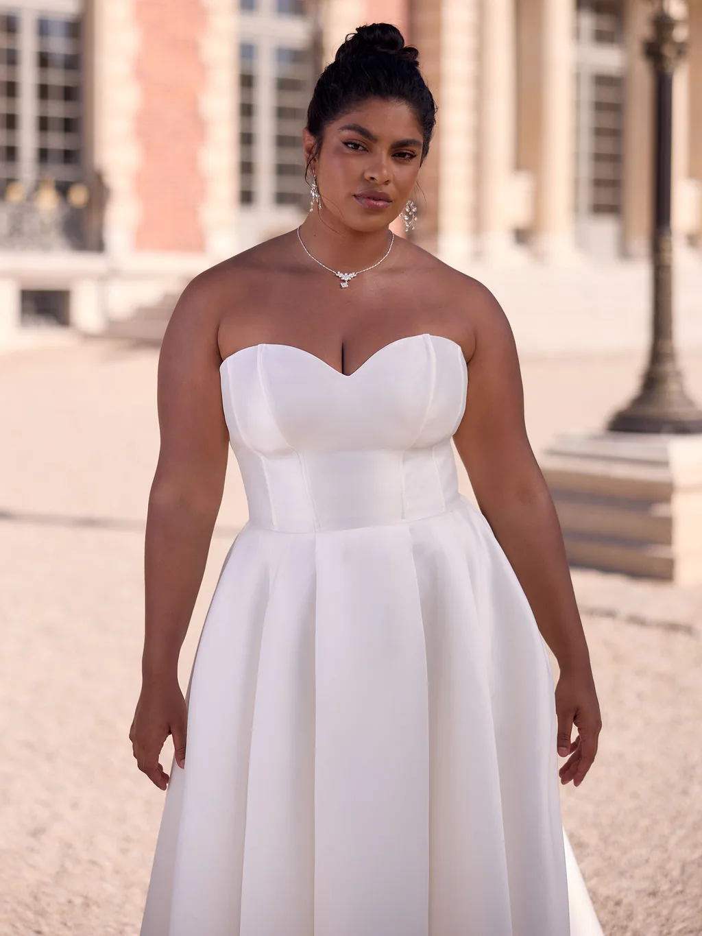 Bianco Evento Plus Size Brautkleid Daria, Ansicht 3